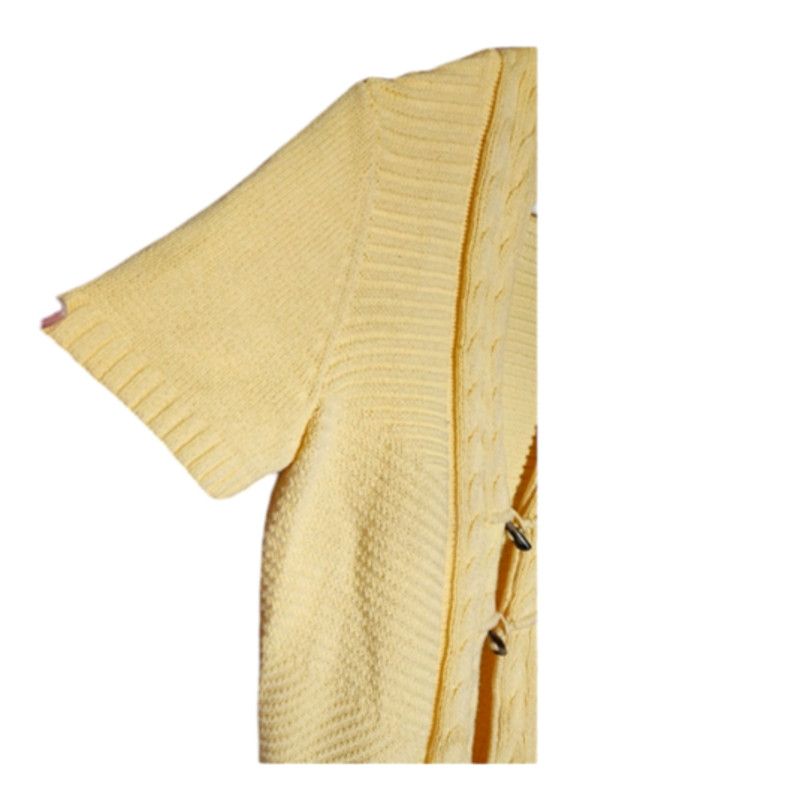 Banks Journal Christopher & Banks Womens Yellow Cardigan Size Large Size L / US 10 / IT 46 - 4 Thumbnail