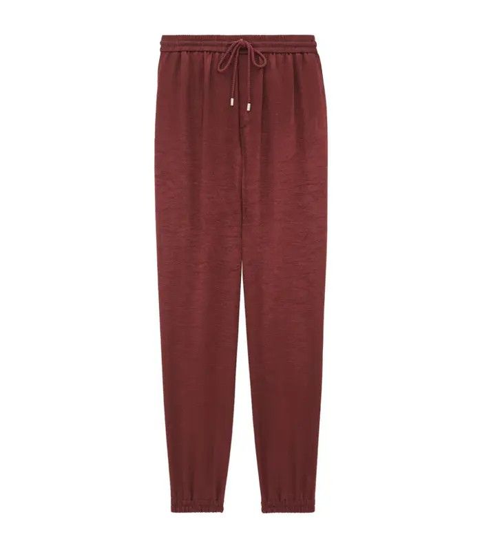 o1bcso1str0924 Sweatpants in Stain in Burgundy