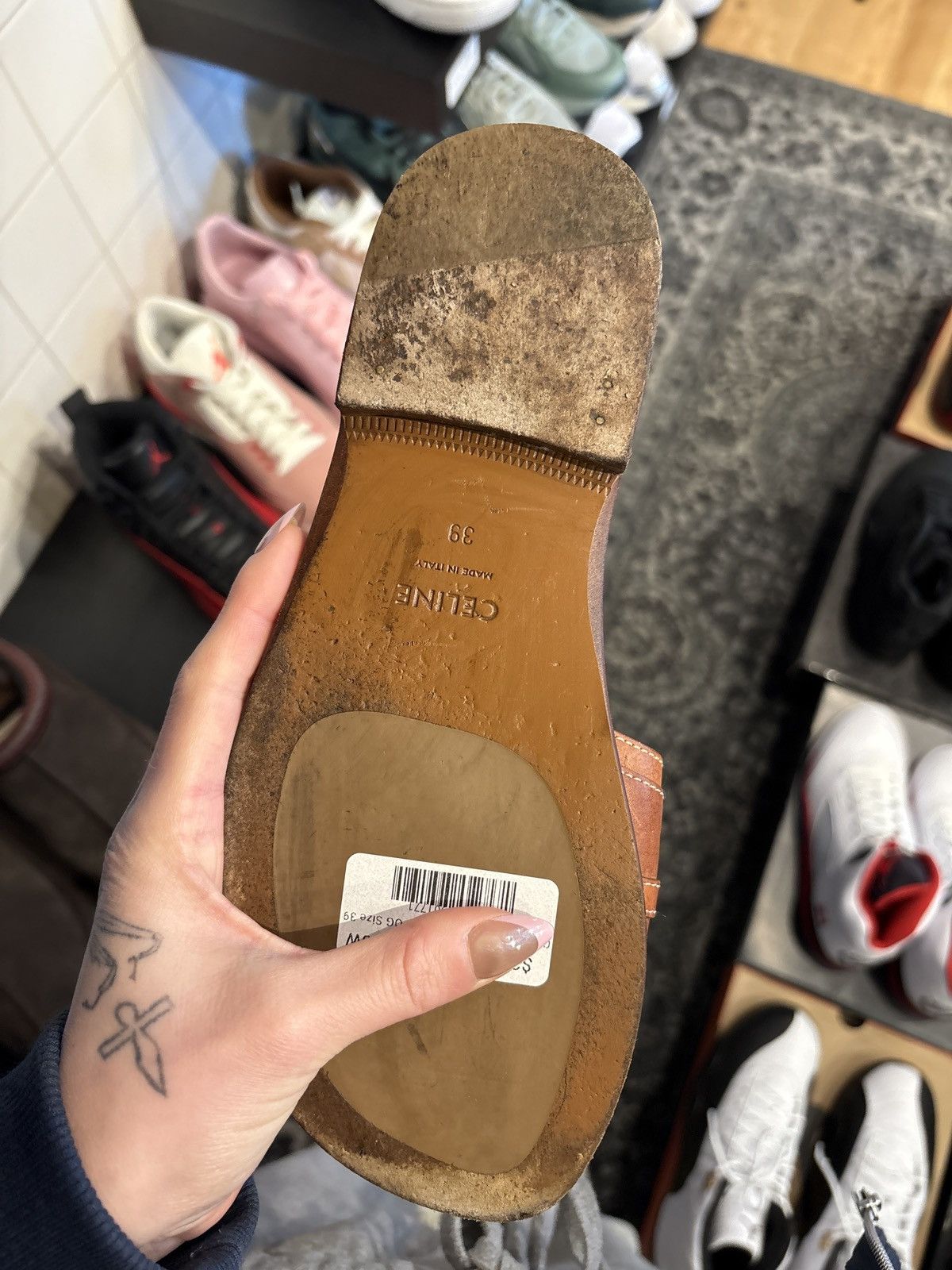 Celine Celine Slides Brown Clean OG Size 39 Size US 9 / IT 39 - 4 Thumbnail