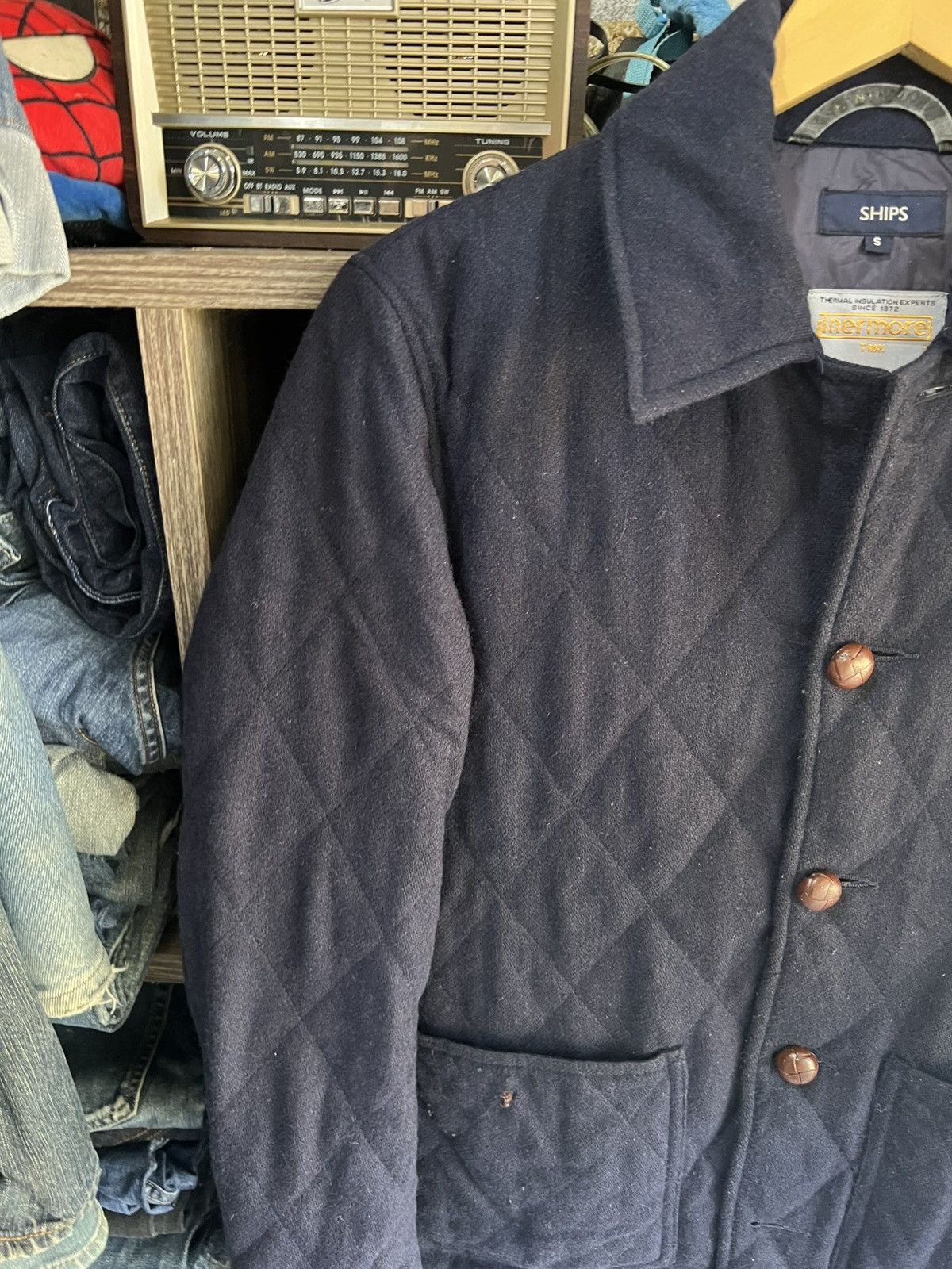SHIPS 🔥Ships Thermo Quilted Button Jacket Size US S / EU 44-46 / 1 - 5 Thumbnail