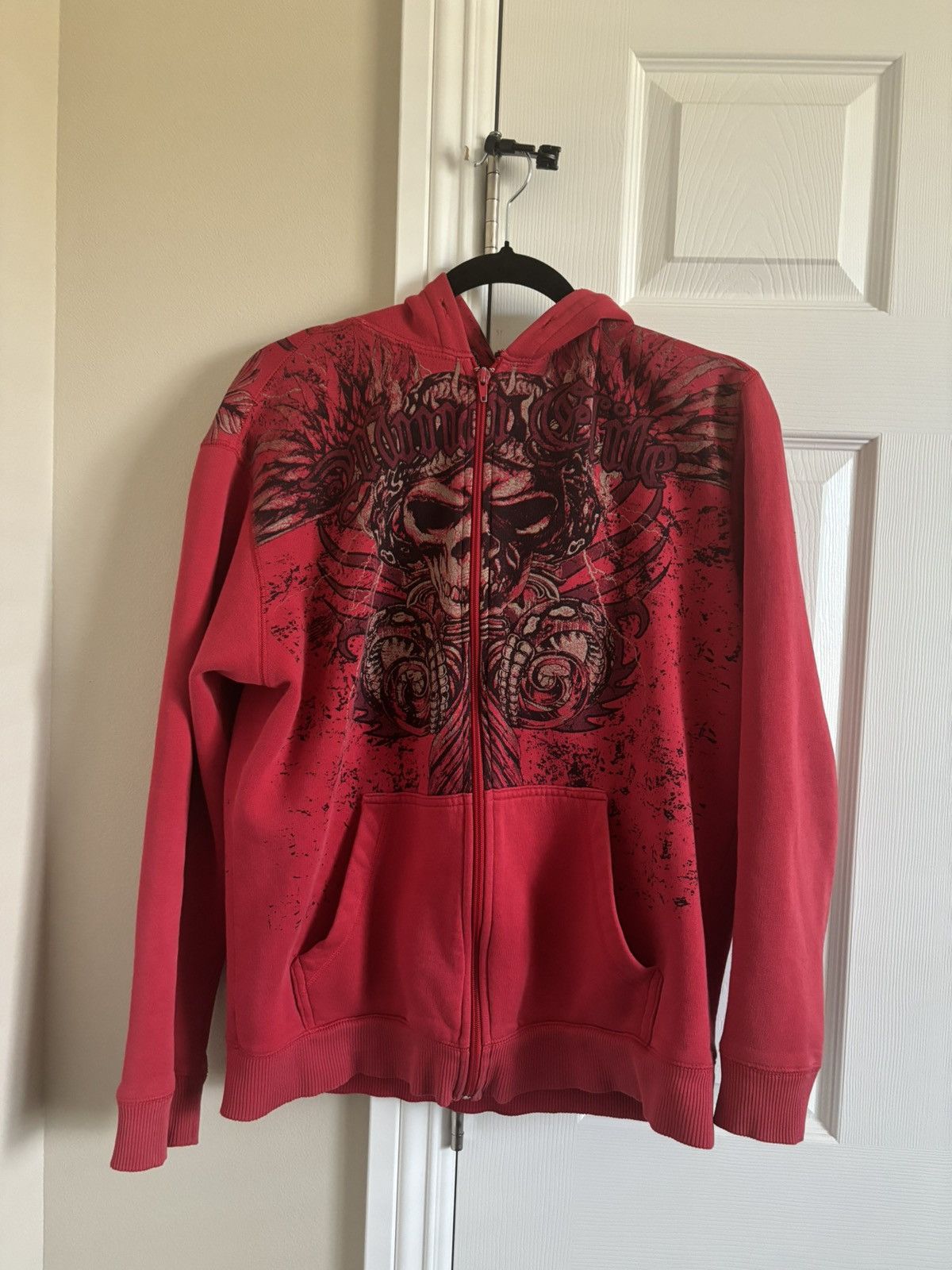 Vintage MMA Elite Skull Zip up Size US M / EU 48-50 / 2 - 1 Thumbnail