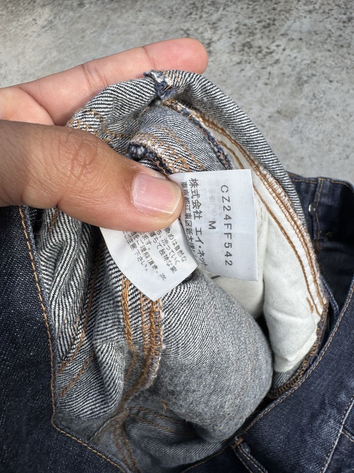 CABANE de ZUCCa Asymmetrical 11 button denim Size US 33 - 8 Thumbnail