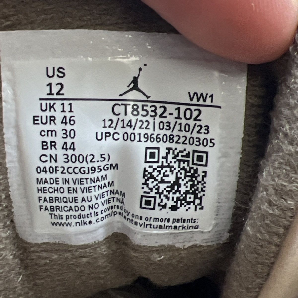 Jordan Brand Air Jordan 3 palomino Size US 12 / EU 45 - 9 Thumbnail