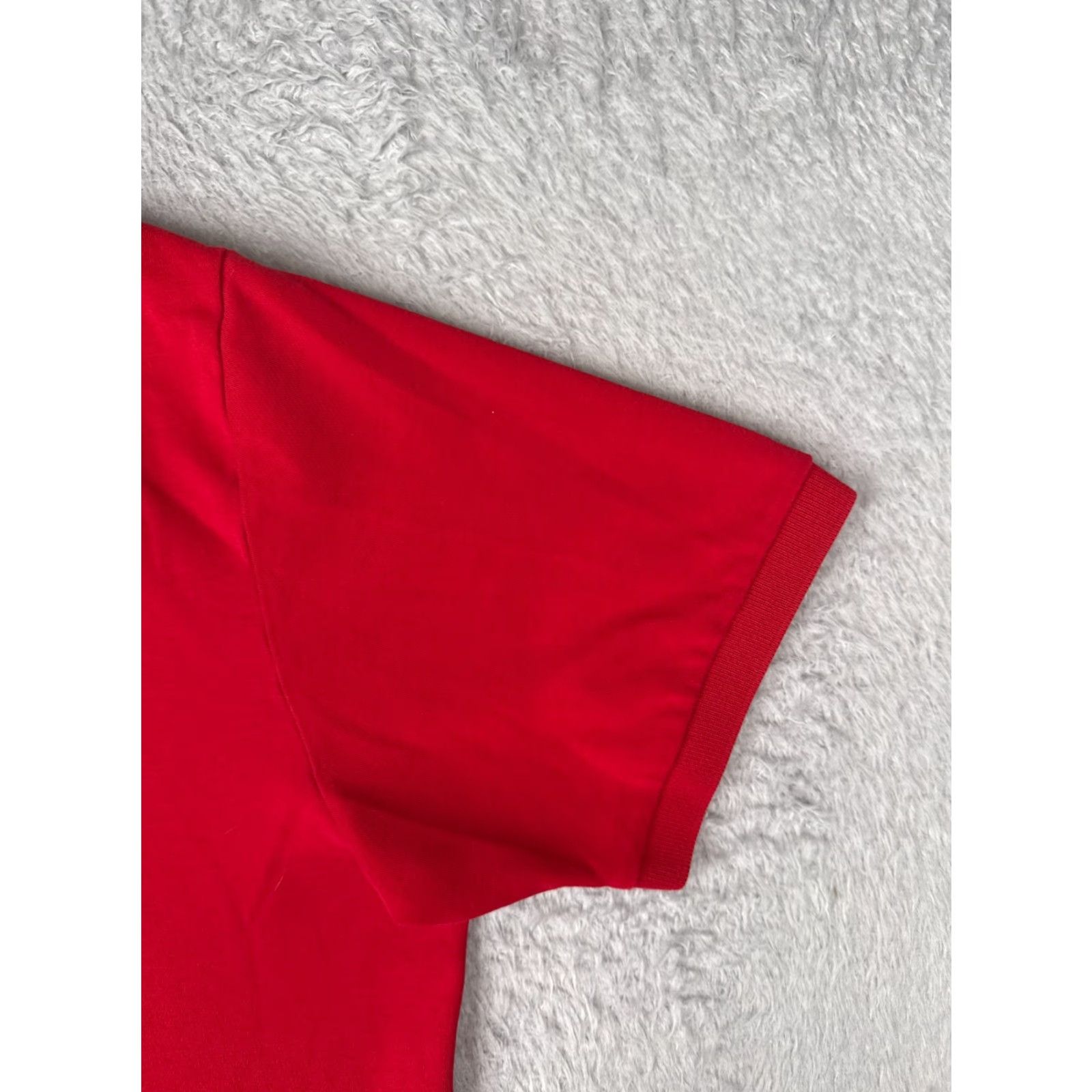 Ralph Lauren VINTAGE Ralph Lauren Polo Shirt Adult XL Red Short Sleeve 100% Cotton Slim logo Embroidered Men’s Polo Size US XL / EU 56 / 4 - 2 Thumbnail