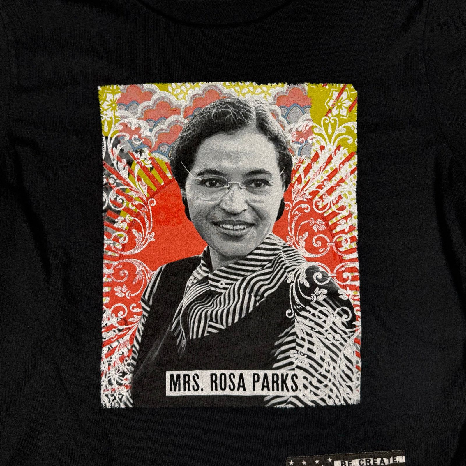 Roots Of Flight NWT Roots of Fight Rosa Parks Tee Women’s Small Black USA Size S / US 4 / IT 40 - 2 Thumbnail
