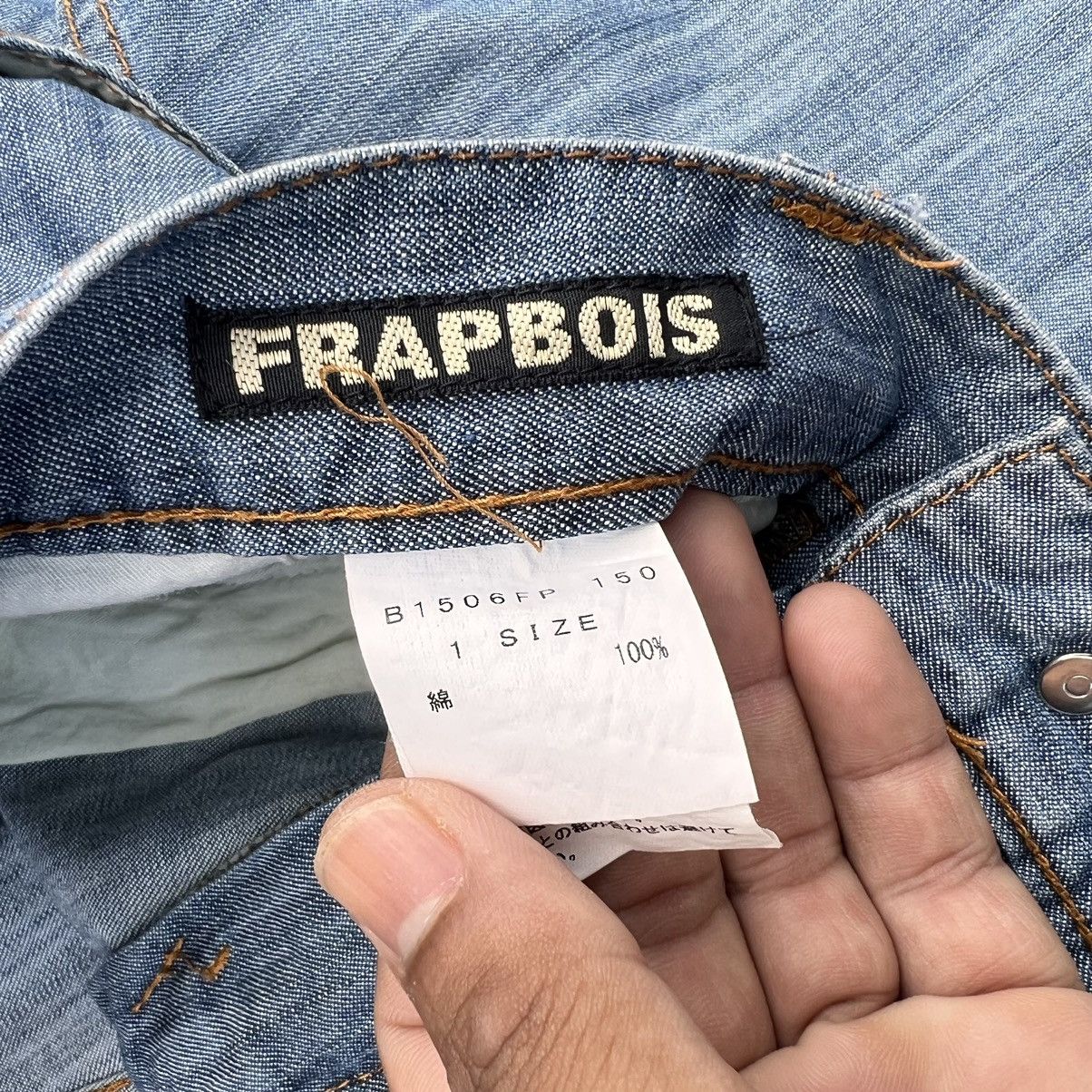Frapbois VTG FRAPBOIS JEANS Size US 31 - 6 Thumbnail