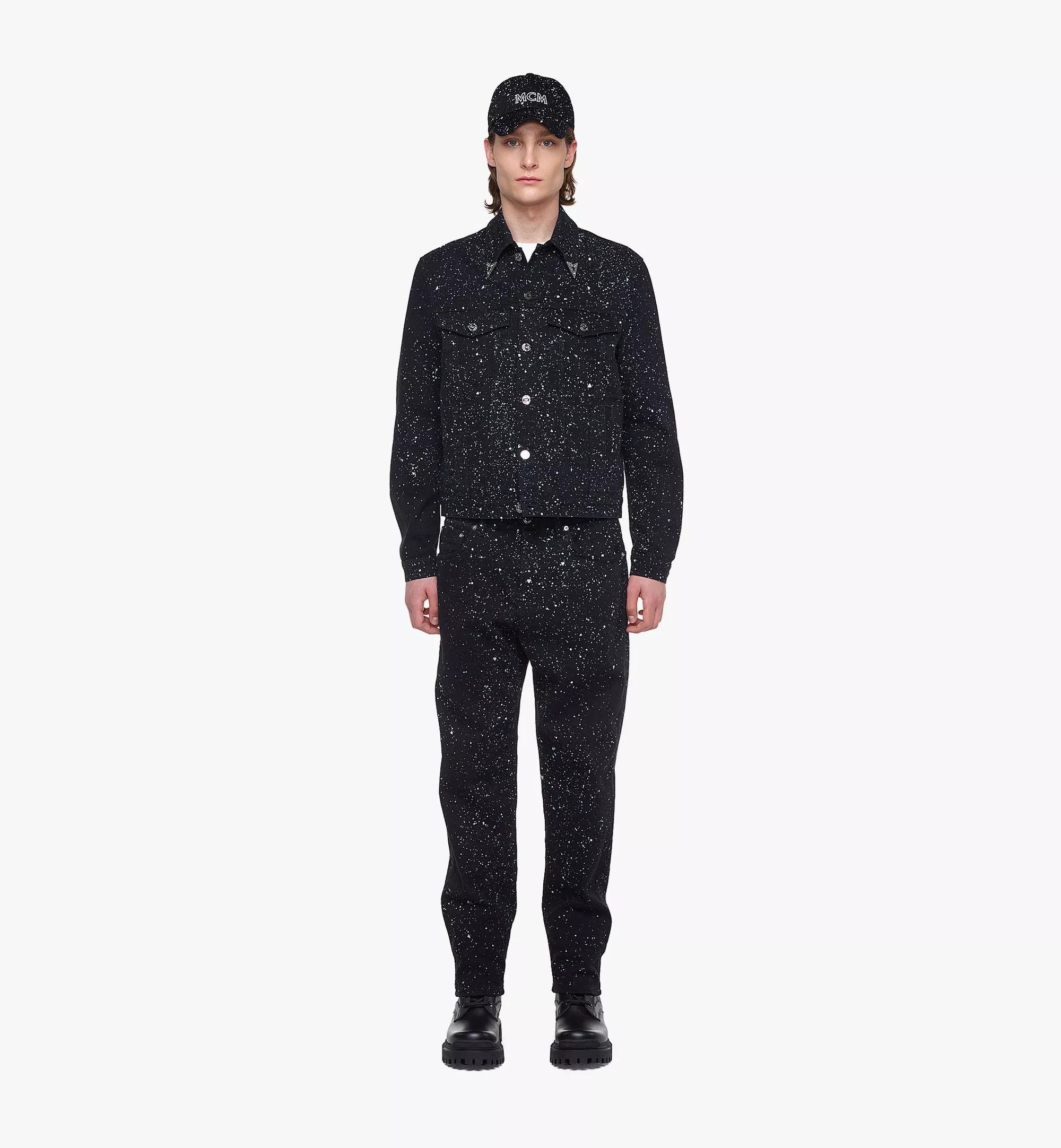 MCM o1mt1gz0325 Denim Pant in Black Size US 32 / EU 48 - 2 Thumbnail