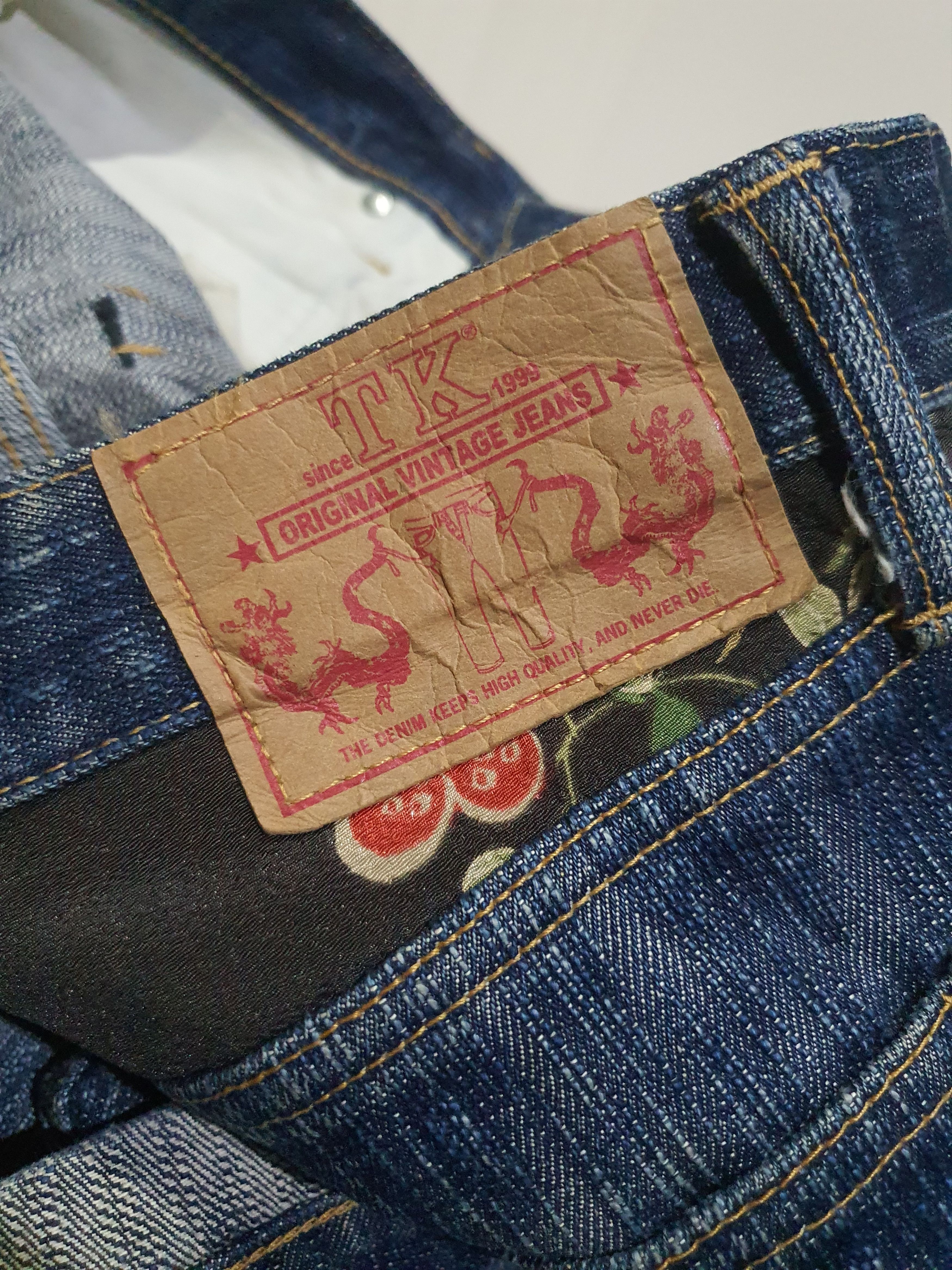 Japanese Brand × Takeo Kikuchi × Vintage Vintage 90s Takeo Kikuchi Japanese Selvedge Denim Jeans Size US 36 / EU 52 - 3 Thumbnail