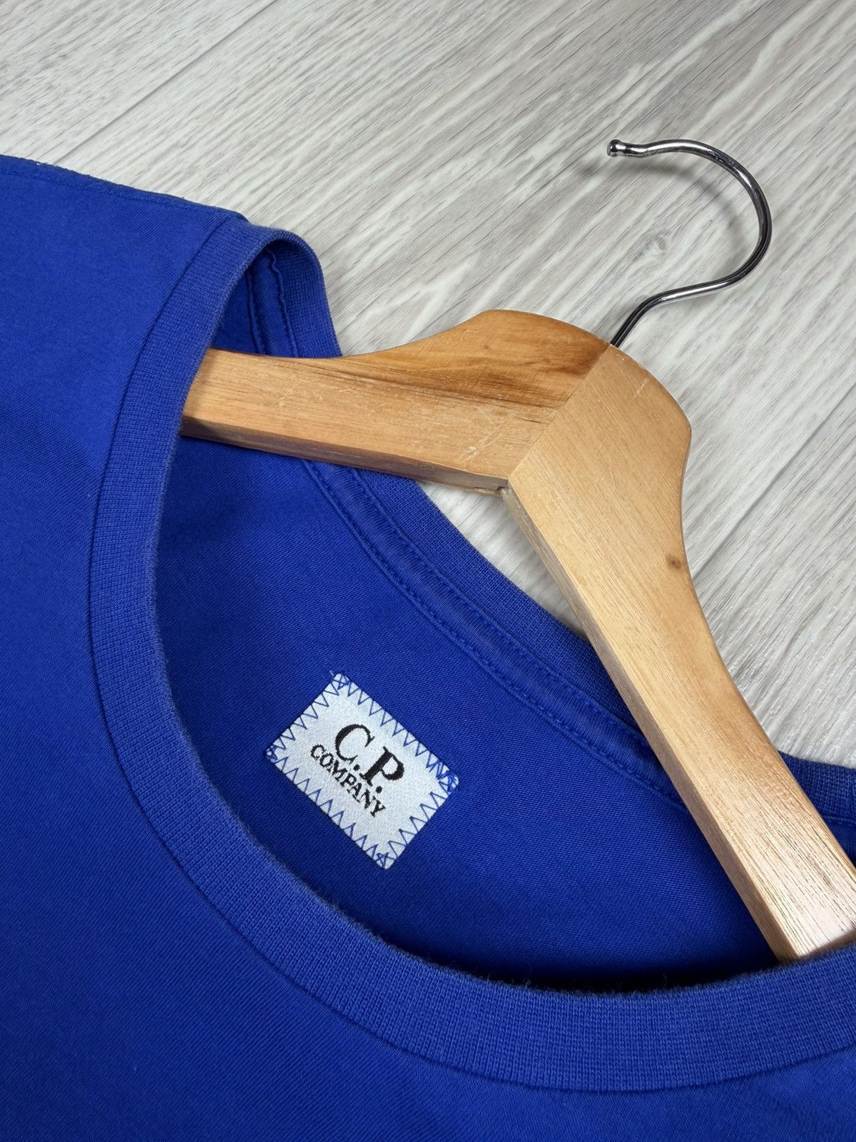 C.P. Company C.P Company Reflective Big Logo Blue T-Shirt Men's Size XXL Size US XXL / EU 58 / 5 - 5 Thumbnail