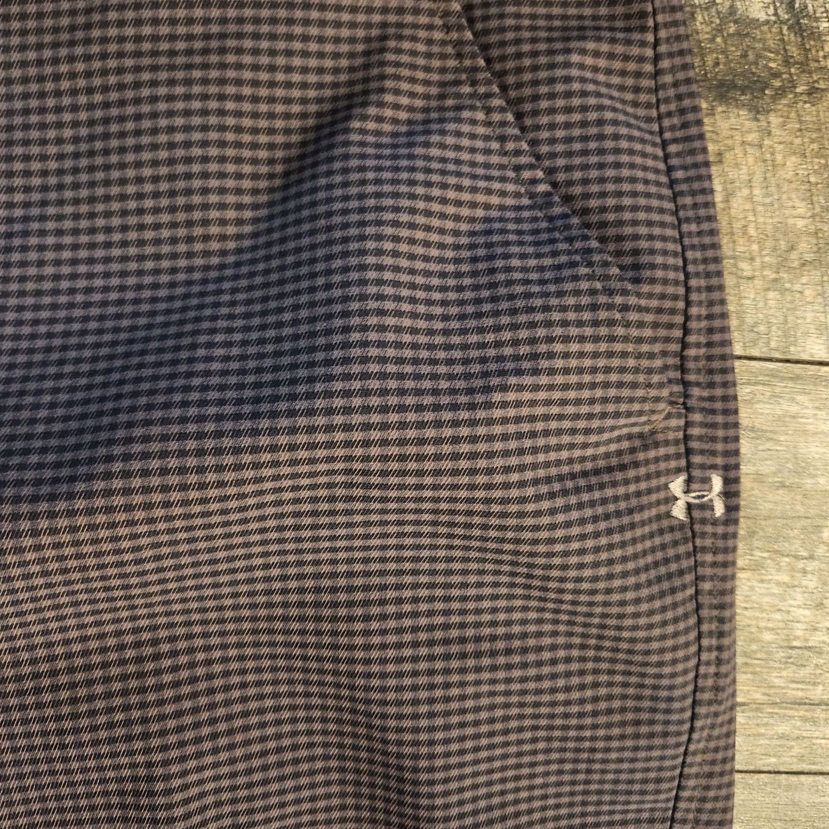 Under Armour Under Armour Pants Mens 36x32 Gray Check Bentgrass Tech Golf Performance Stretch Chino Casual Straight Logo Preppy Sports Mens Size US 36 / EU 52 - 5 Thumbnail