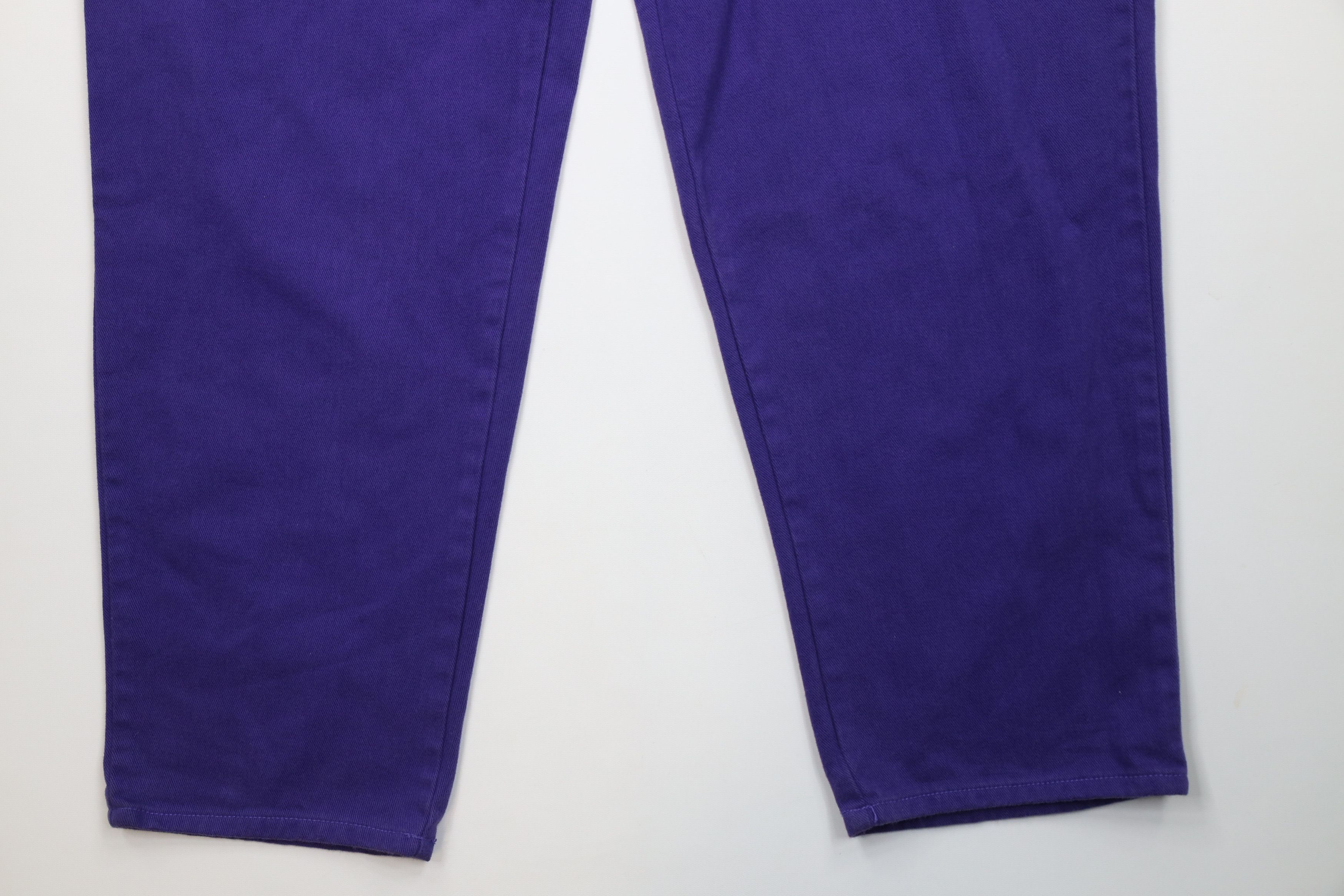 Vintage Deadstock Vintage 90s Streetwear Fit Skateboard Jeans Purple Size US 42 / EU 58 - 4 Thumbnail