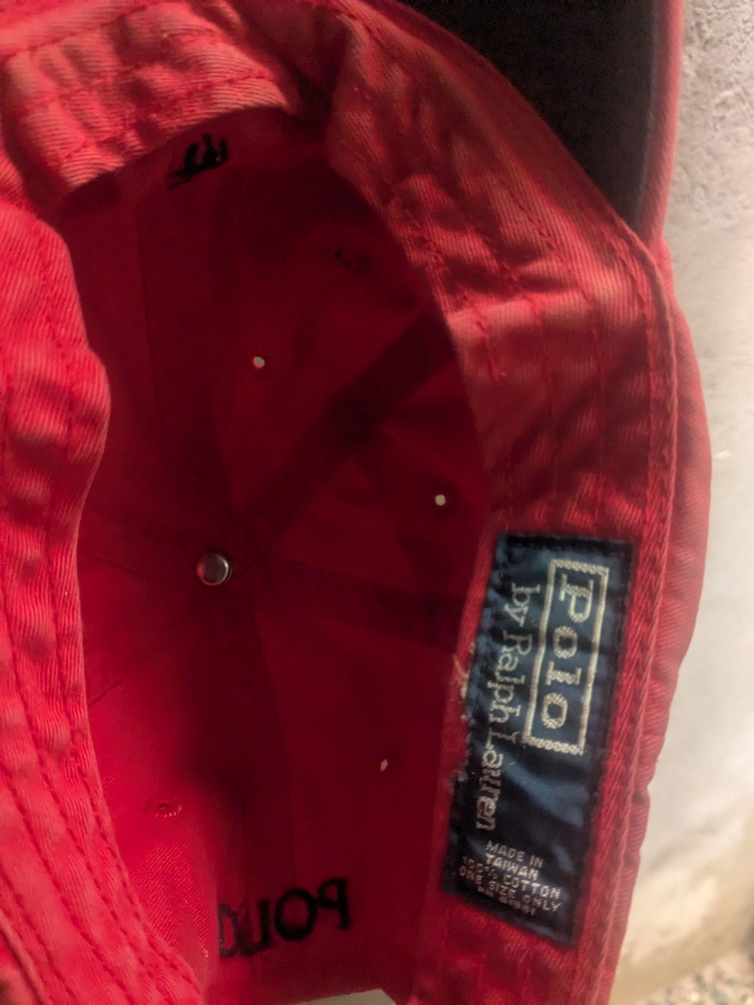Polo Ralph Lauren polo Ralph Lauren vintage 90's cap authentic red classic Size ONE SIZE - 8 Thumbnail