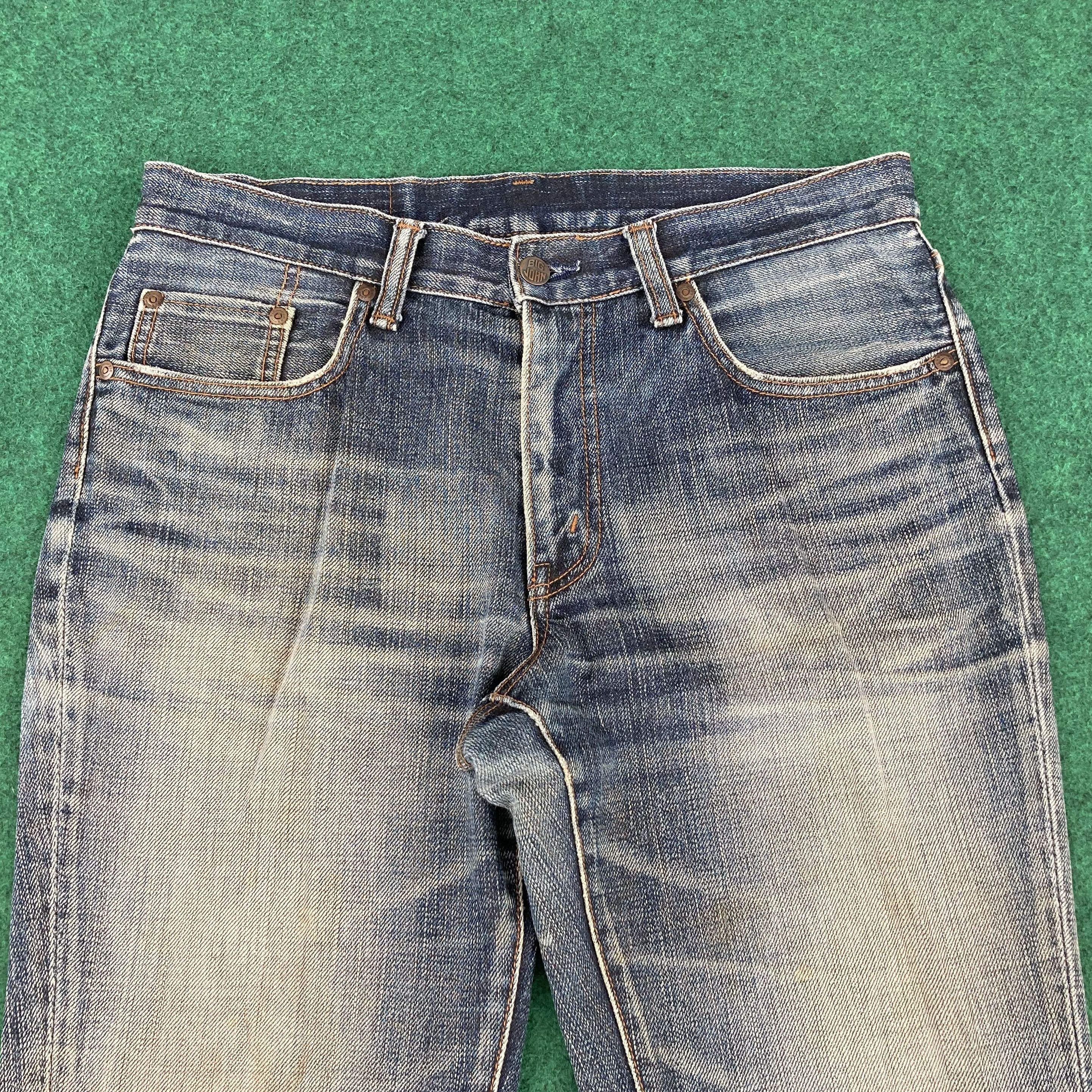 Big John Vtg Big John Blue Denim Flare Sz 32 Bootcut Jeans Size US 32 / EU 48 - 3 Thumbnail