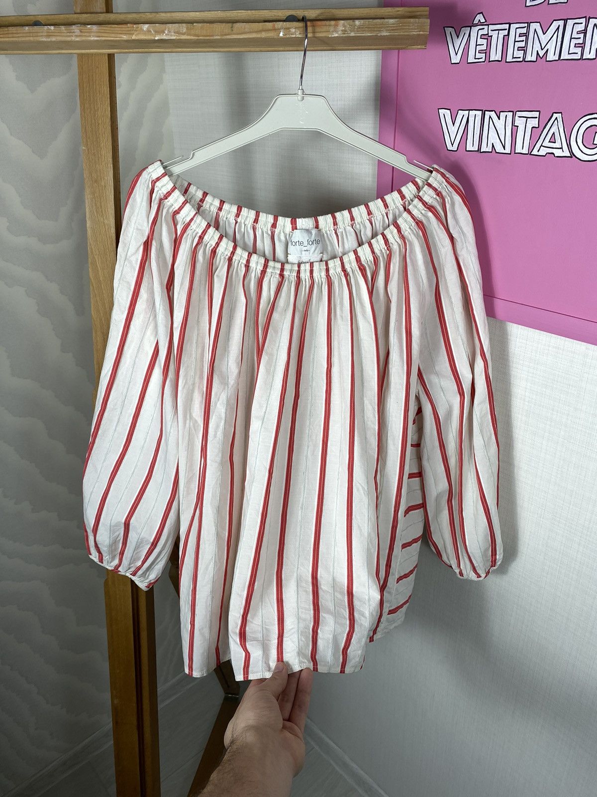 forte_forte Forte Forte Voile Off Blouse Size S / US 4 / IT 40 - 9 Thumbnail
