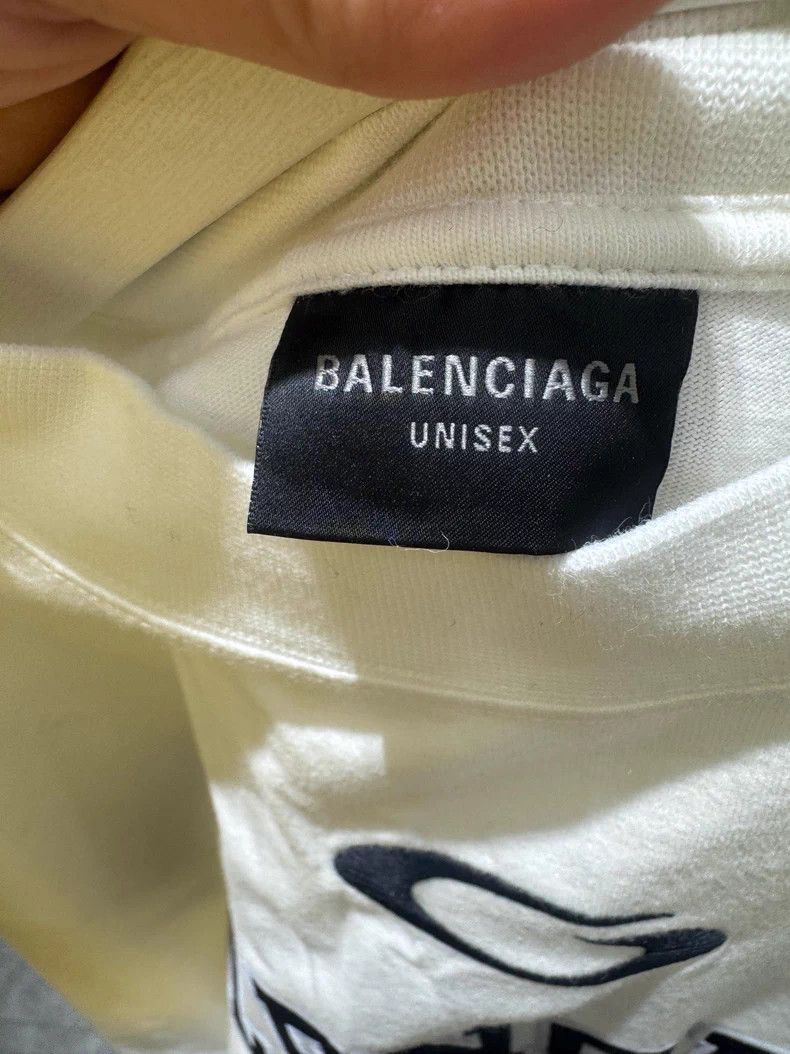 Balenciaga Balenciaga Oversized Long Sleeve T-Shirt Size US S / EU 44-46 / 1 - 3 Thumbnail