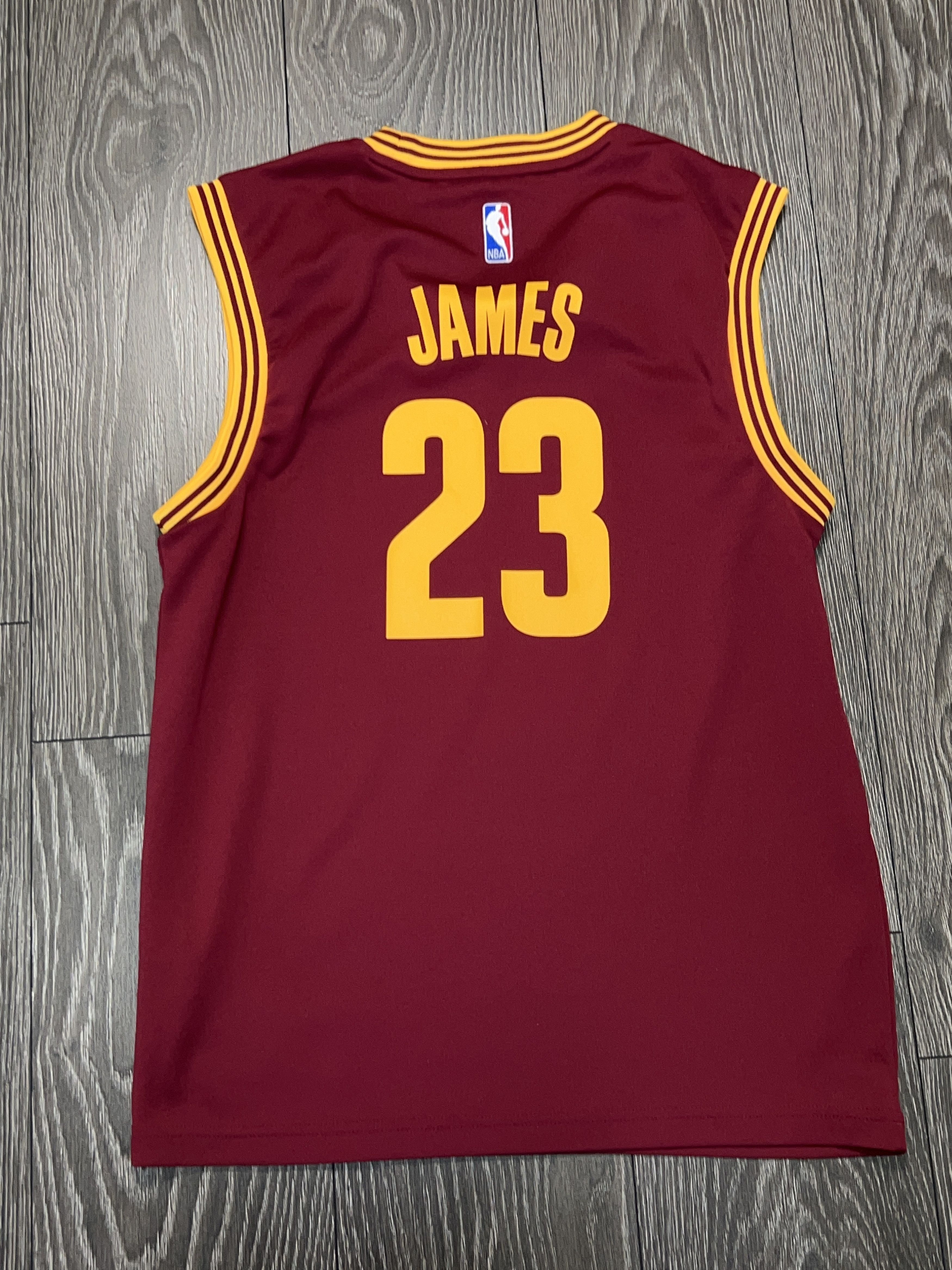 Adidas Adidas Cleveland Cavaliers #23 JAMES Basketball NBA Shirt Size US S / EU 44-46 / 1 - 13 Thumbnail