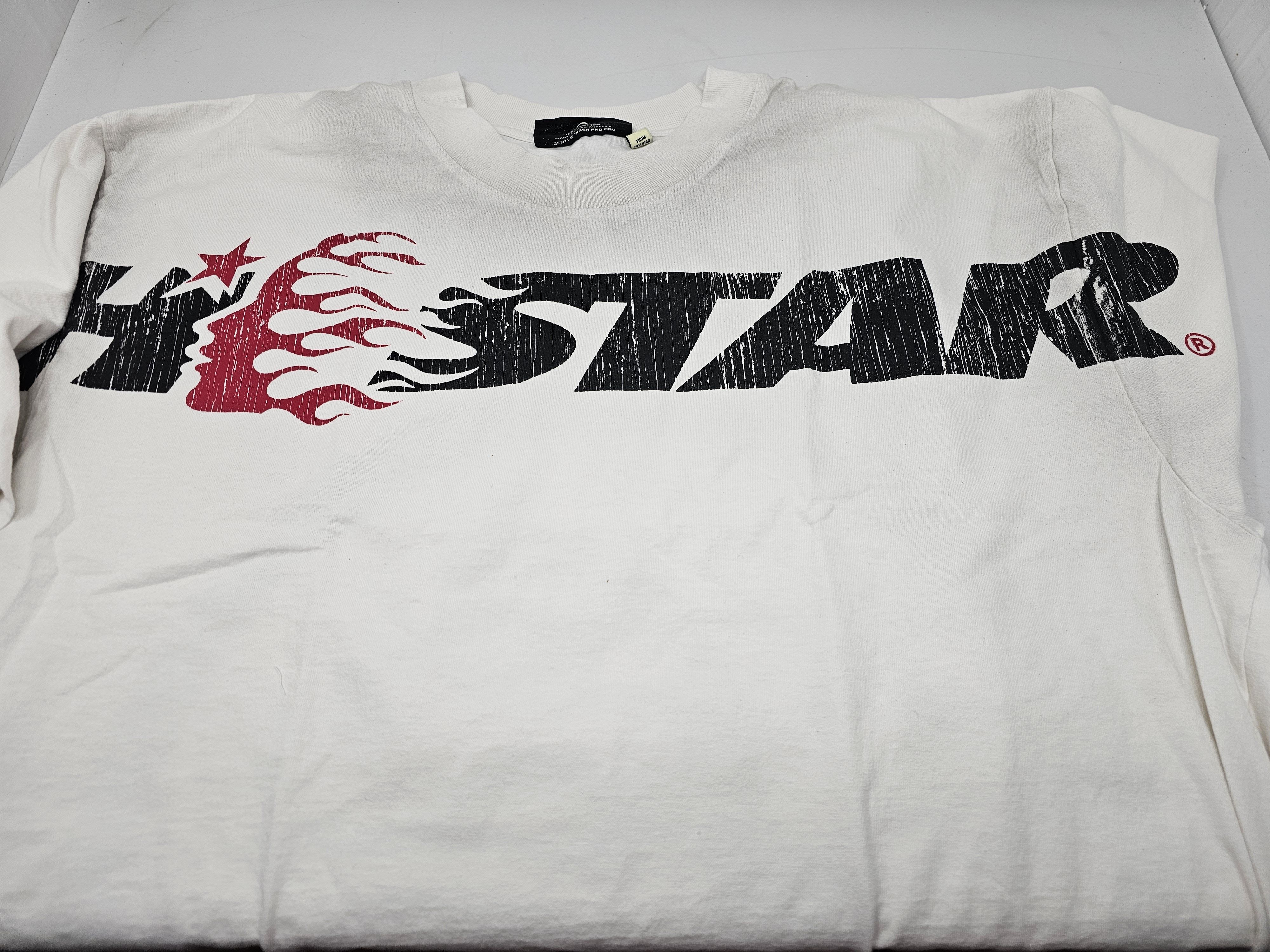 HELLSTAR Hellstar Studios Cartoon Logo Grey/White T-Shirt Size US XL / EU 56 / 4 - 1 Thumbnail