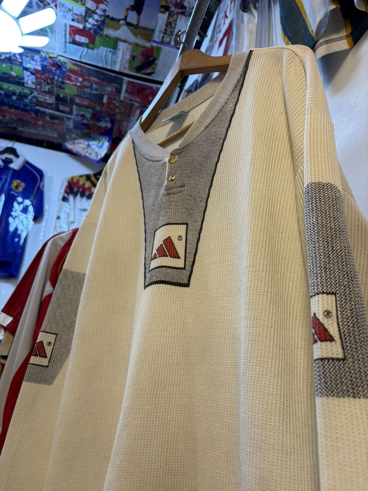 Adidas Vintage 90s Adidas Long Sleeves T-Shirt Size US XXL / EU 58 / 5 - 2 Thumbnail