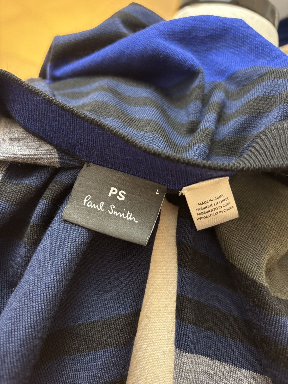 Paul Smith PS Paul Smith Striped Sweater Size US L / EU 52-54 / 3 - 4 Thumbnail