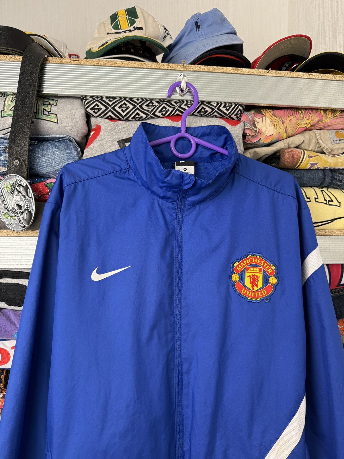 Nike Nike Manchester United Jacket Training Soccer Top Full Zip Size US XL / EU 56 / 4 - 3 Thumbnail