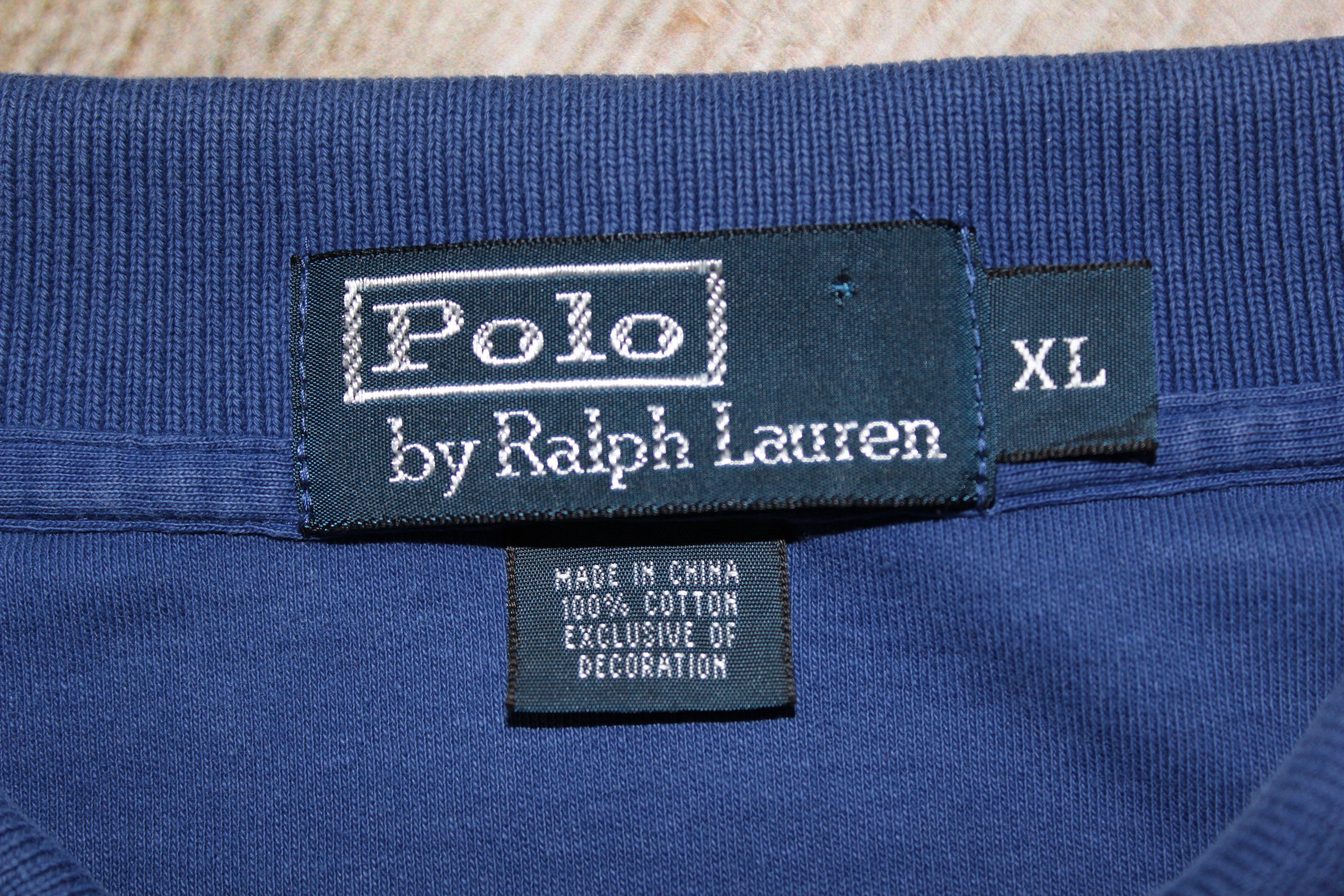 Polo Ralph Lauren RALPH LAUREN Short Sleeve Blue Polo Shirt Size US XXL / EU 58 / 5 - 7 Thumbnail