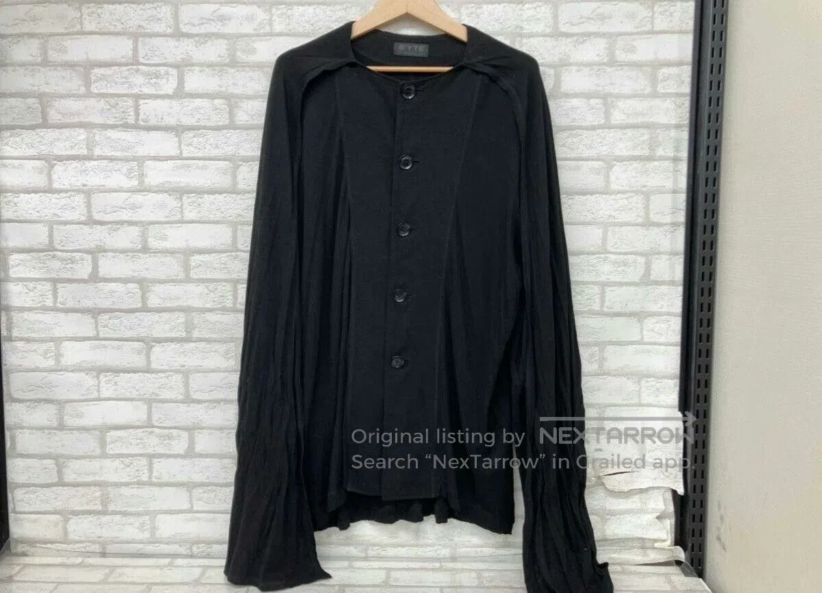 Yohji Yamamoto S'YTE Yohji Yamamoto Men's Black Cardigan. Size US L / EU 52-54 / 3 - 1 Thumbnail