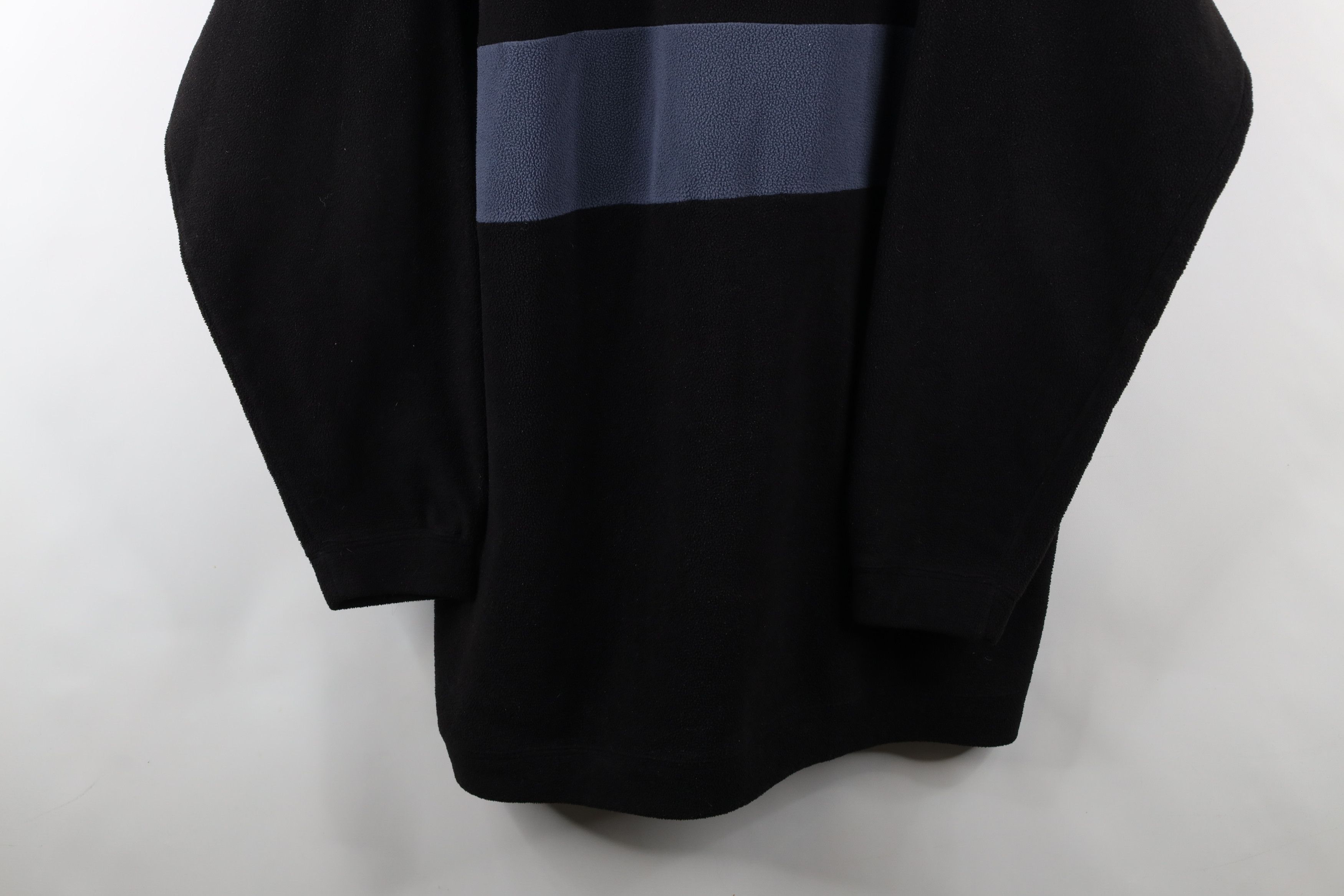 Vintage × Woolrich Woolen Mills Vintage 90s Woolrich Block Fleece Crewneck Sweatshirt Black Size US XXL / EU 58 / 5 - 3 Thumbnail