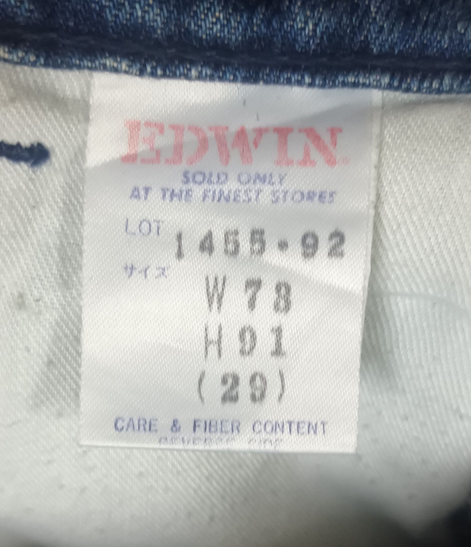 Edwin 🔥 EDWIN RARE DESIGN DENIM PANTS 🔥 Size 26" / US 2 / IT 38 - 3 Thumbnail