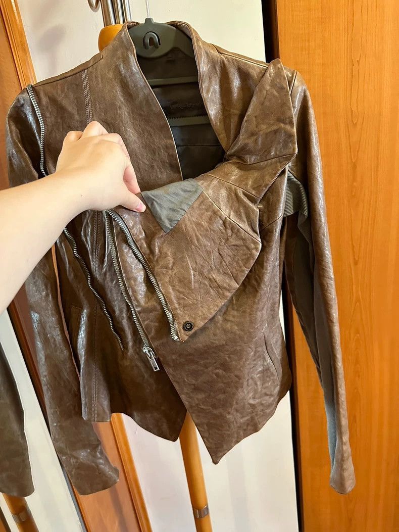 Rick Owens Sheepskin Leather Jacket-2505
