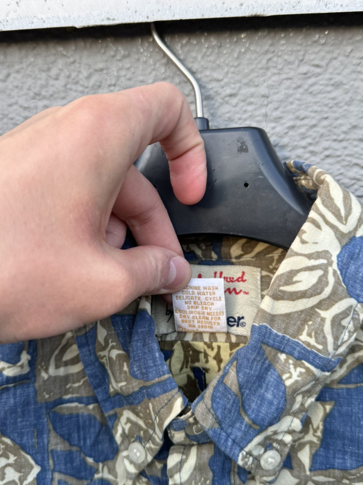 Reyn Spooner × Vintage RARE Reyn Spooner 1/4 Shirt XL Alfred Shaheen Pareau Aloha Size US XL / EU 56 / 4 - 5 Thumbnail