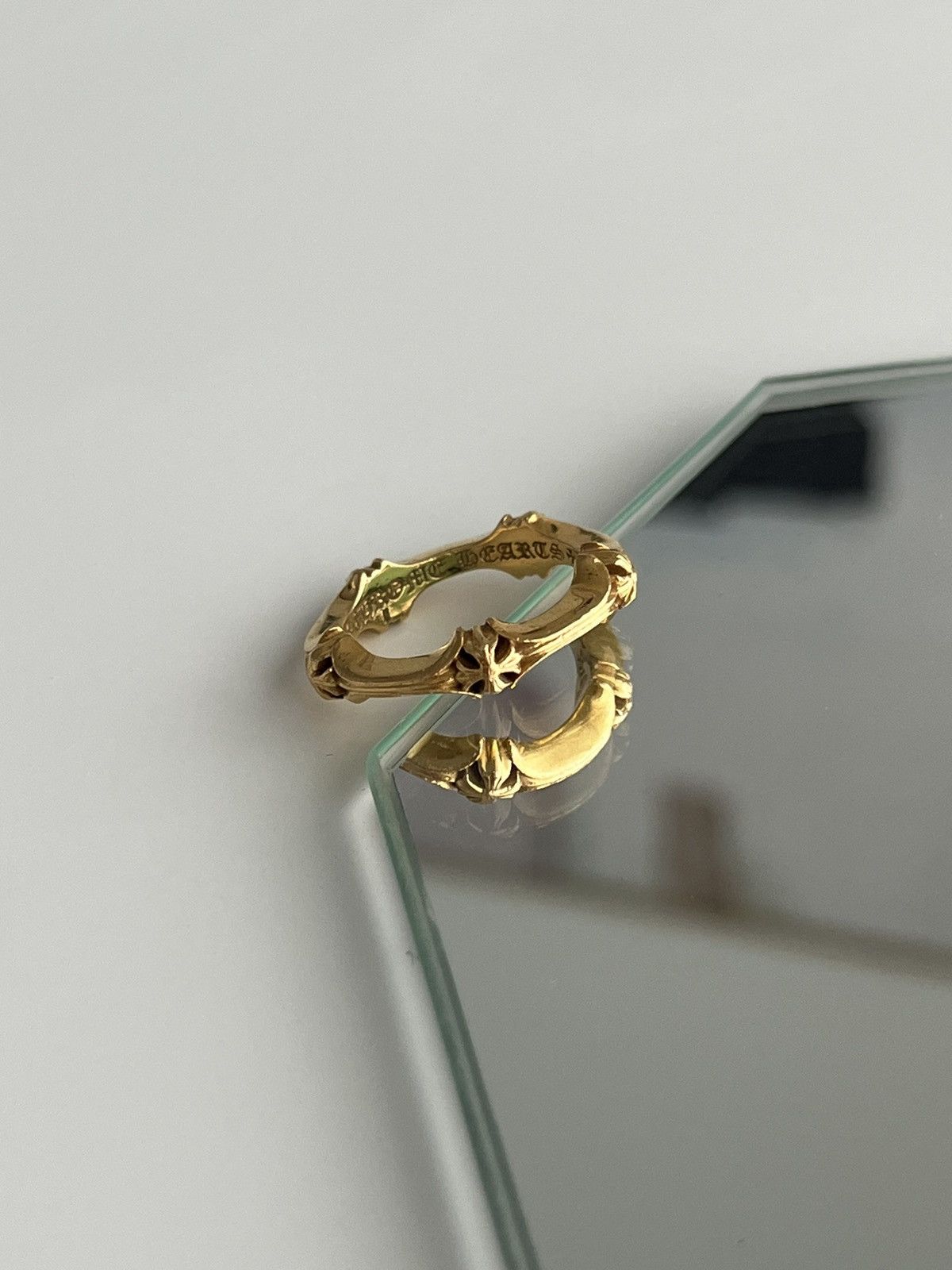 Chrome Hearts 22k Gold Chrome Hearts Ring Size ONE SIZE - 2 Thumbnail