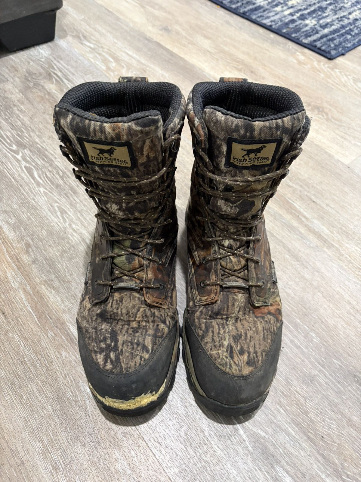 Red Wing Irish Setter Boots Mens Camo 800g Thinsulate Gore-Tex Size US 12 / EU 45 - 2 Thumbnail