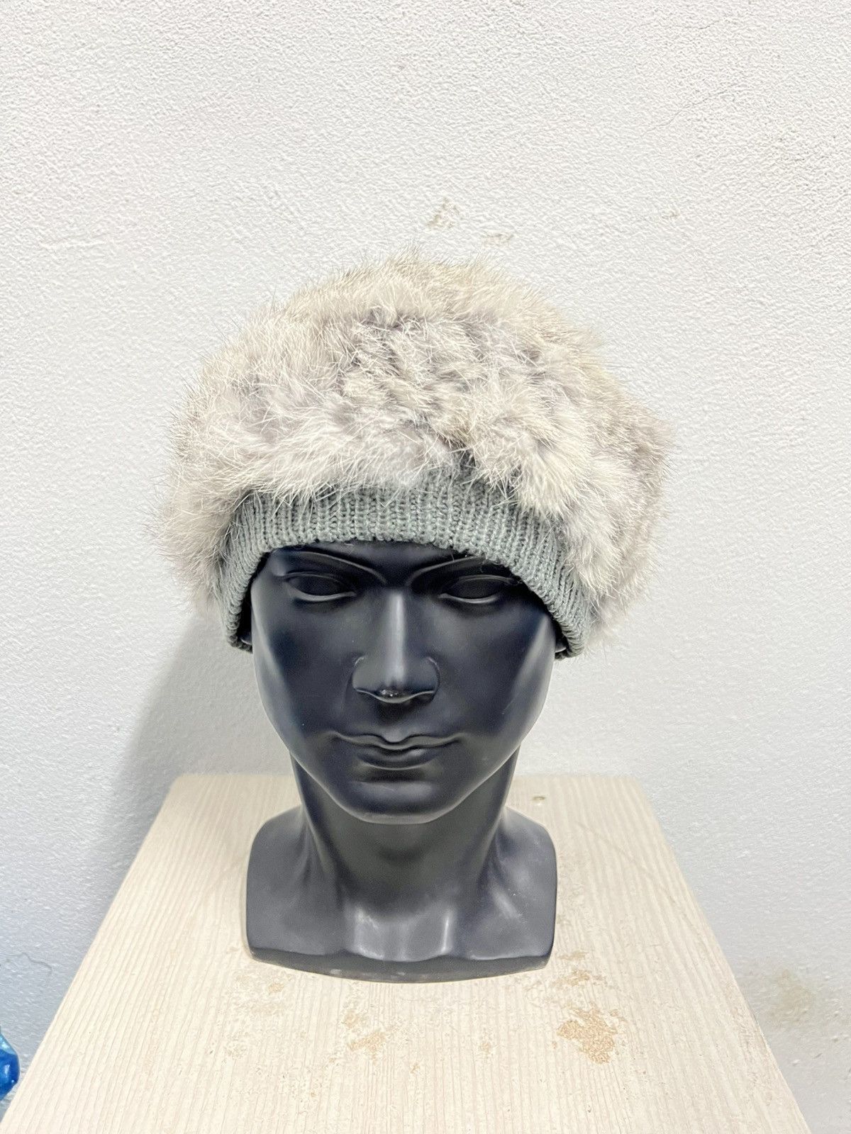 Vintage Vintage Fur Beanie Hat Size ONE SIZE - 2 Thumbnail