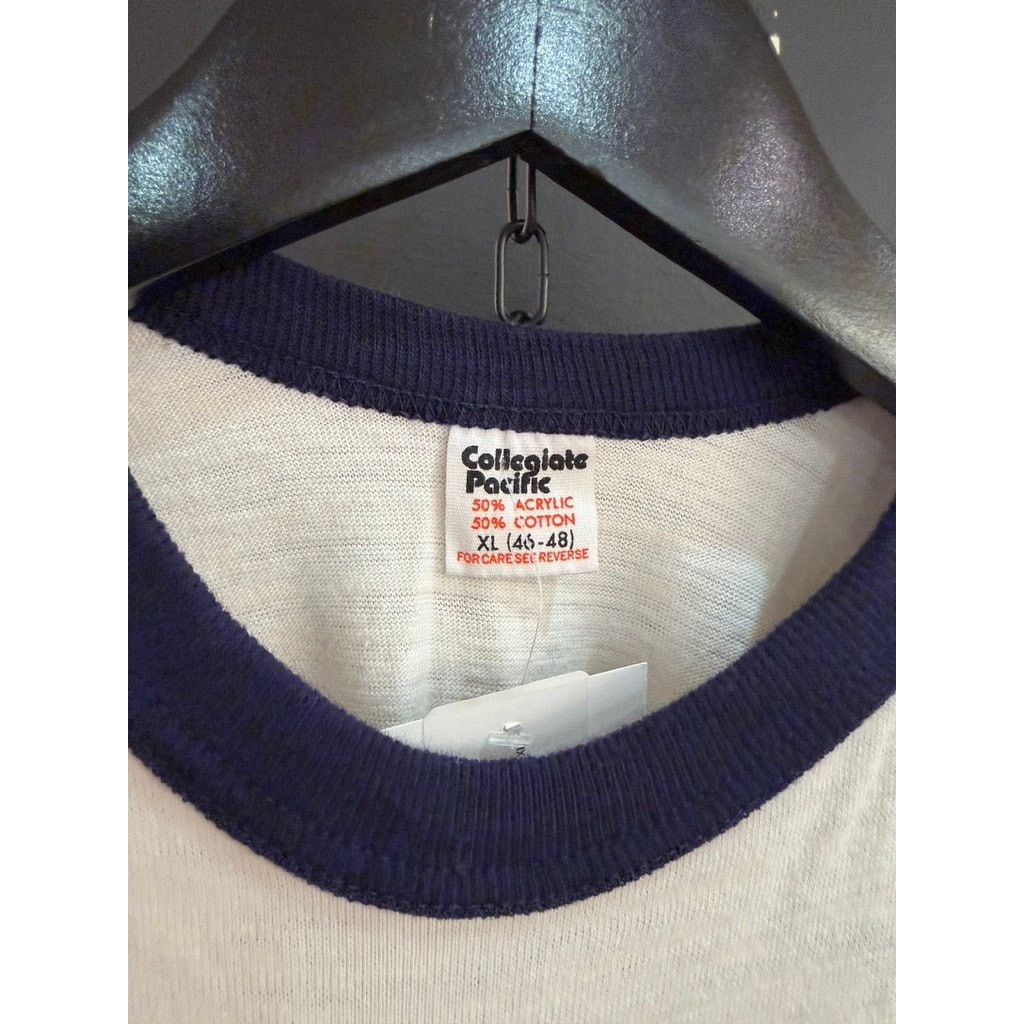 Vintage 70s Mutants for Nuclear Power True Vintage Raglan Tee Shirt Size US XL / EU 56 / 4 - 4 Thumbnail
