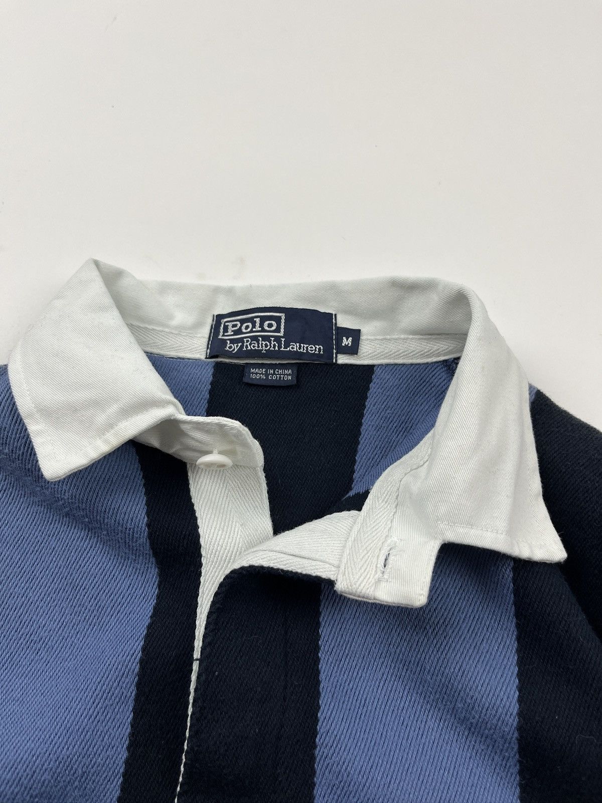 Polo Ralph Lauren Rare🔥90s PRL Chief Keef Rugby Jersey Long Sleeve Polo Shirt Size US M / EU 48-50 / 2 - 6 Thumbnail
