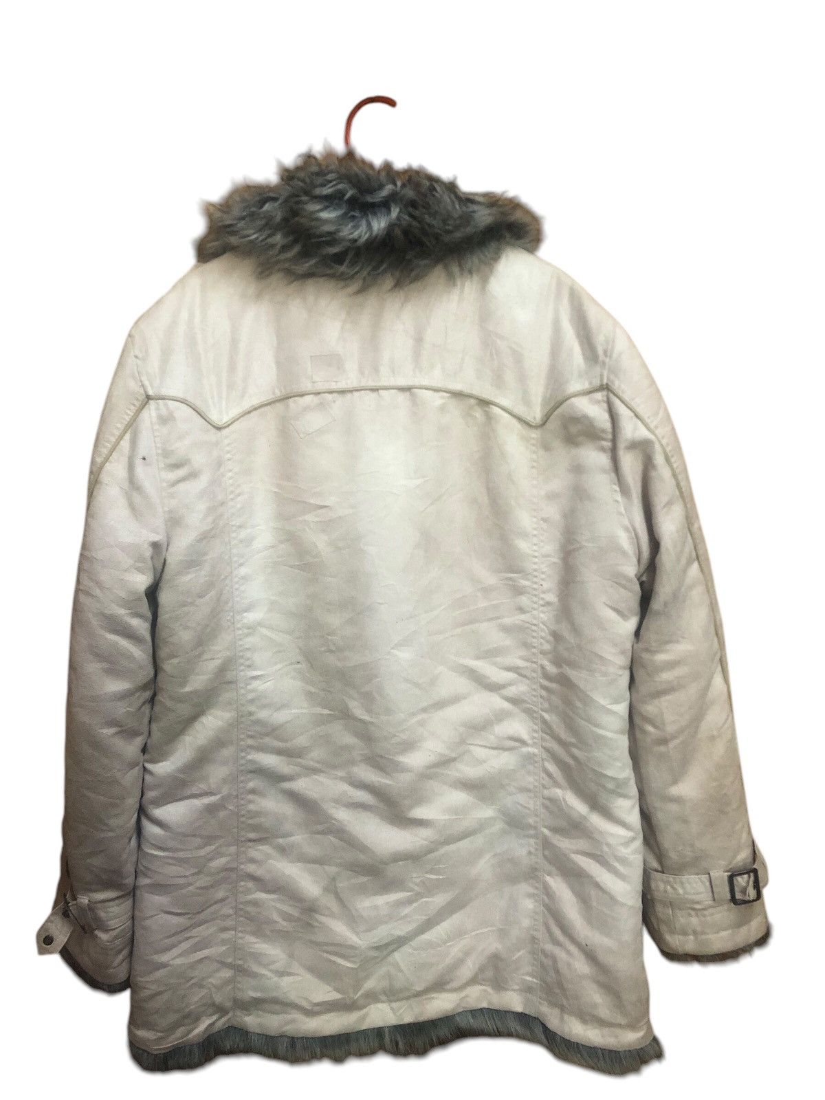 If Six Was Nine × Japanese Brand × Le Grande Bleu (L.G.B.) Create Barefoot Moleskin Faux Fur Apocalypse Punk Jacket Size US M / EU 48-50 / 2 - 2 Thumbnail