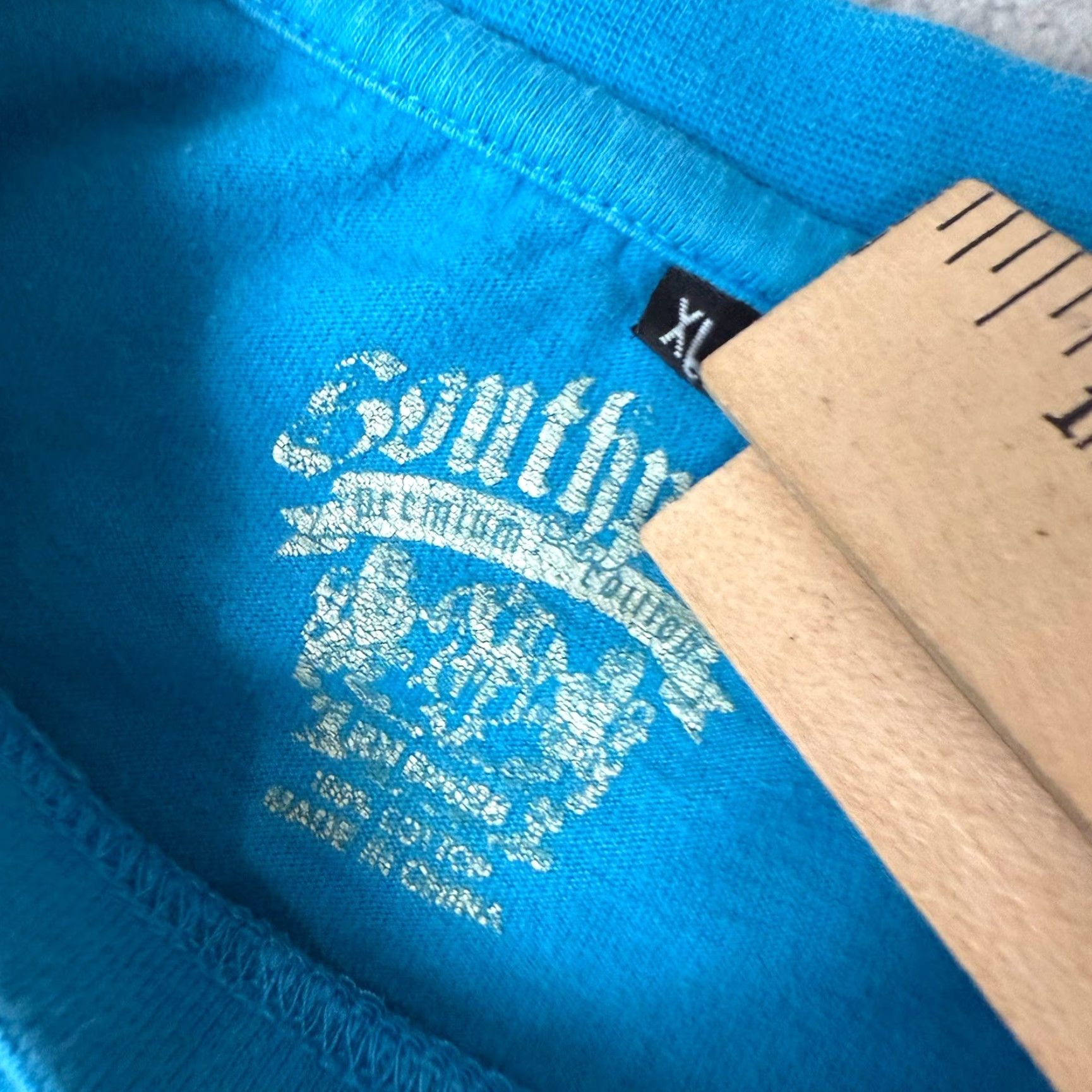 Southpole VINTAGE Southpole T Shirt Adult XL Blue Premium Studded Wing Y2K Distressed Rare Size US XL / EU 56 / 4 - 4 Thumbnail