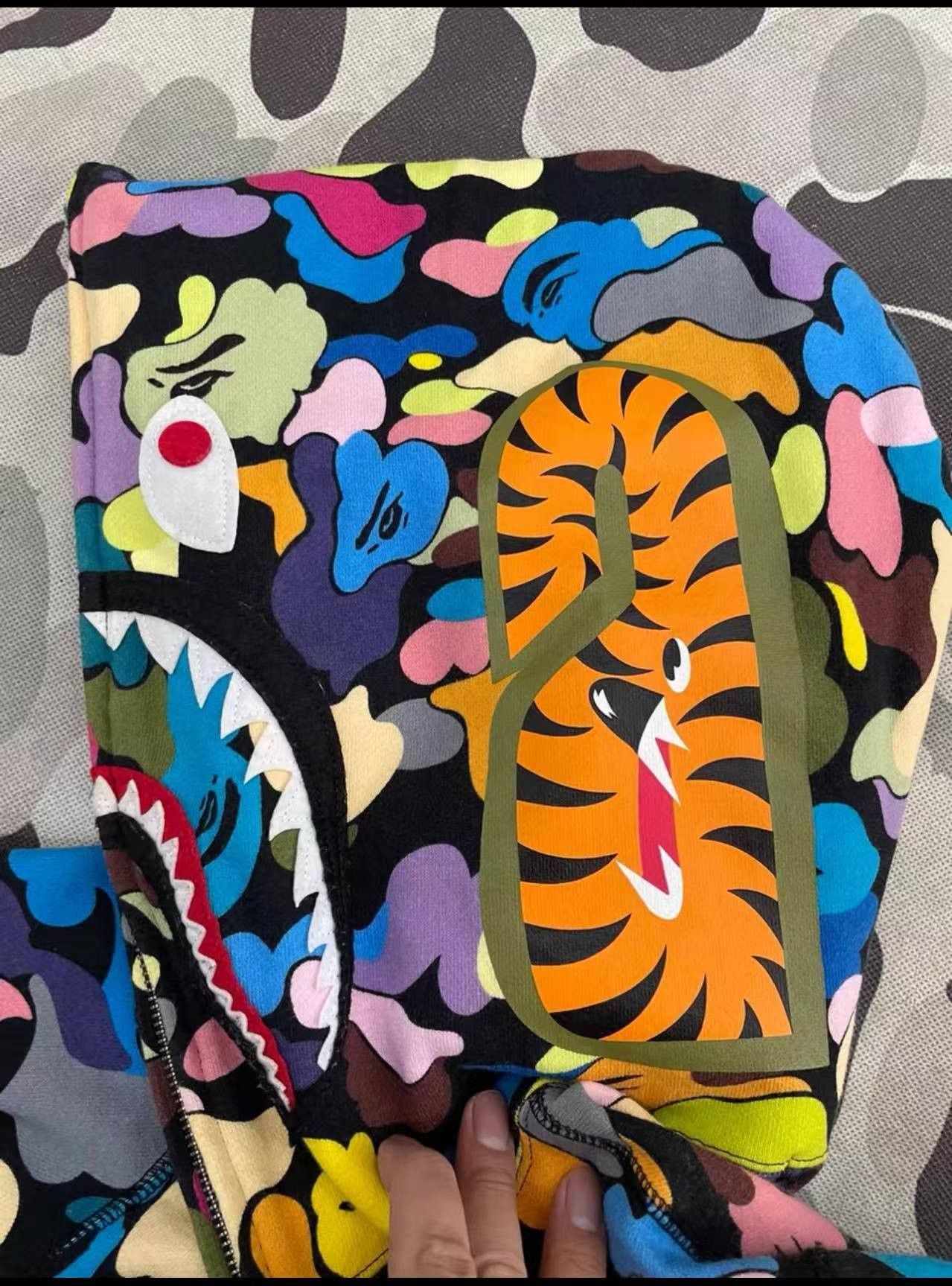 Bape Bape Multi Camo Jacket Outerwear Size US S / EU 44-46 / 1 - 4 Thumbnail