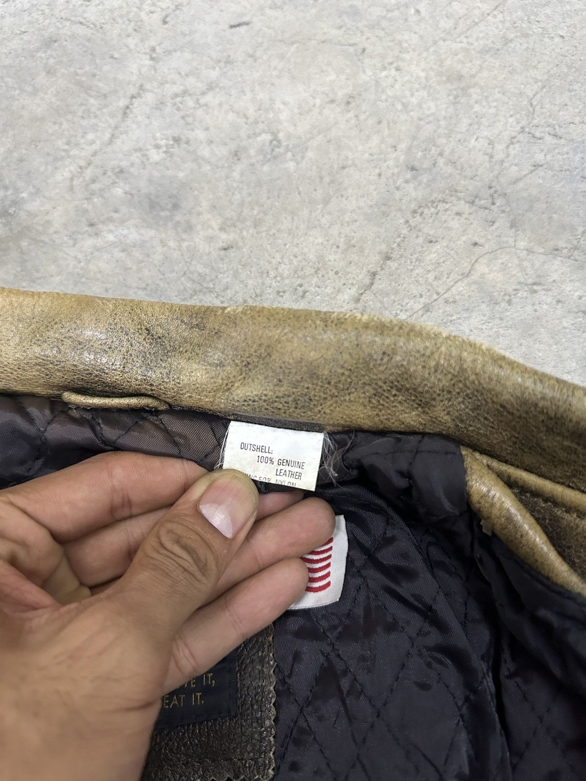 I Am Not A Human Being × Vintage Vintage Human Being Leather Jacket Size US M / EU 48-50 / 2 - 9 Thumbnail