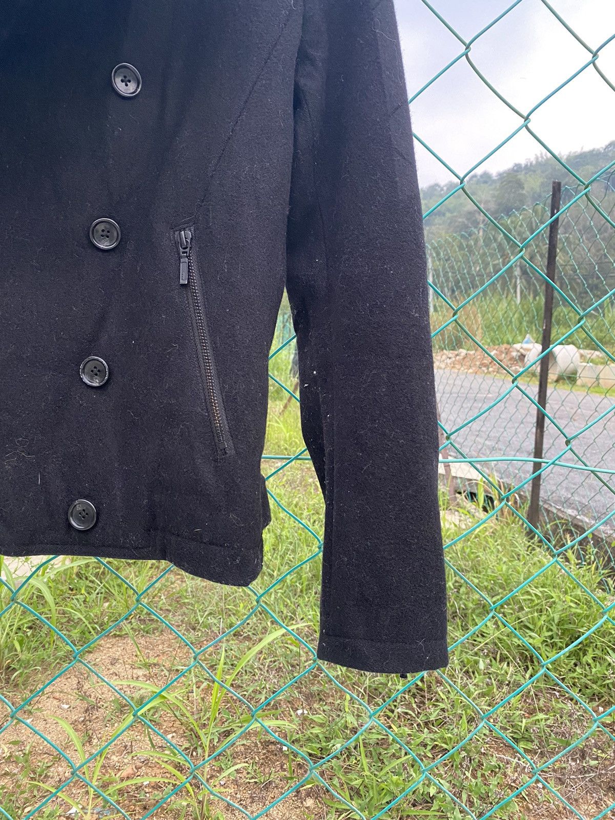Tornado Mart Tornado Mart Double Breasted Wool Coat Size S / US 4 / IT 40 - 5 Thumbnail