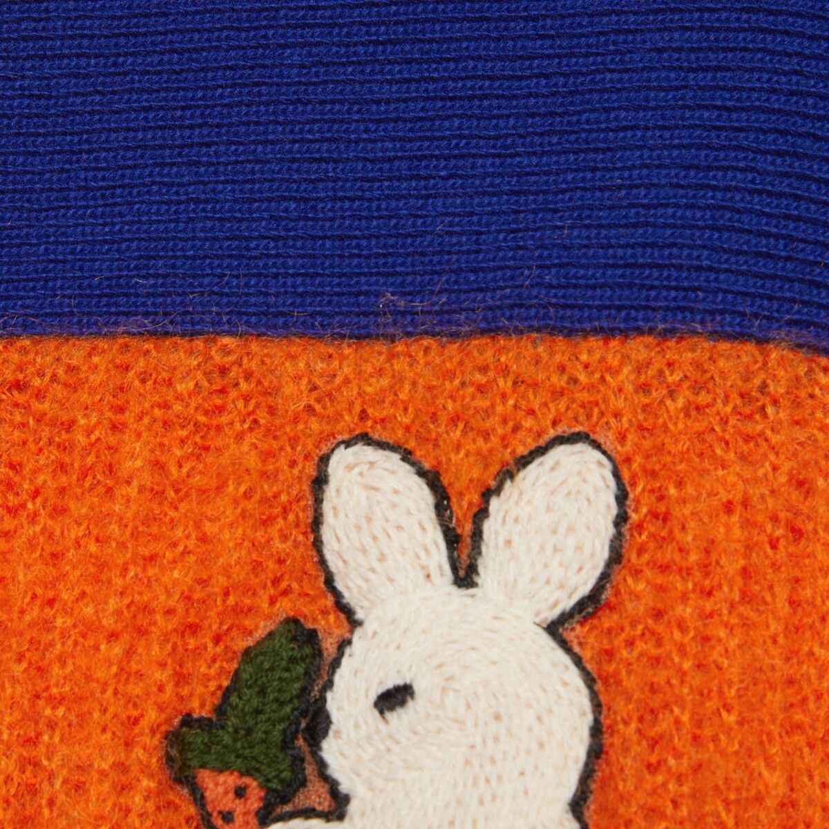 Gucci M Gucci Orange Year of the Rabbit Mohair Sweater Orange Blue Size US M / EU 48-50 / 2 - 5 Thumbnail