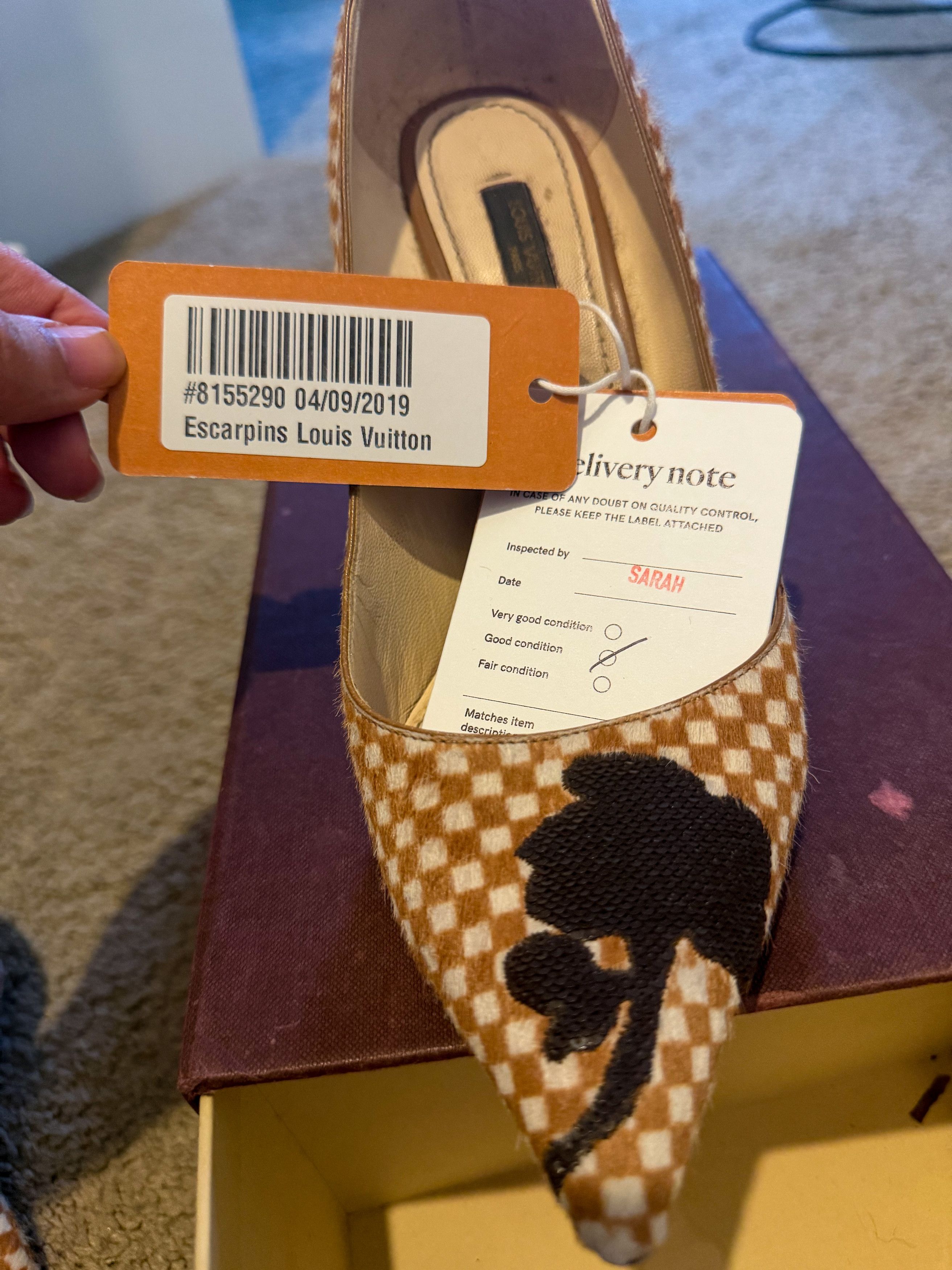 Louis Vuitton Louis Vuitton Escarpins Size US 7.5 / IT 37.5 - 5 Thumbnail