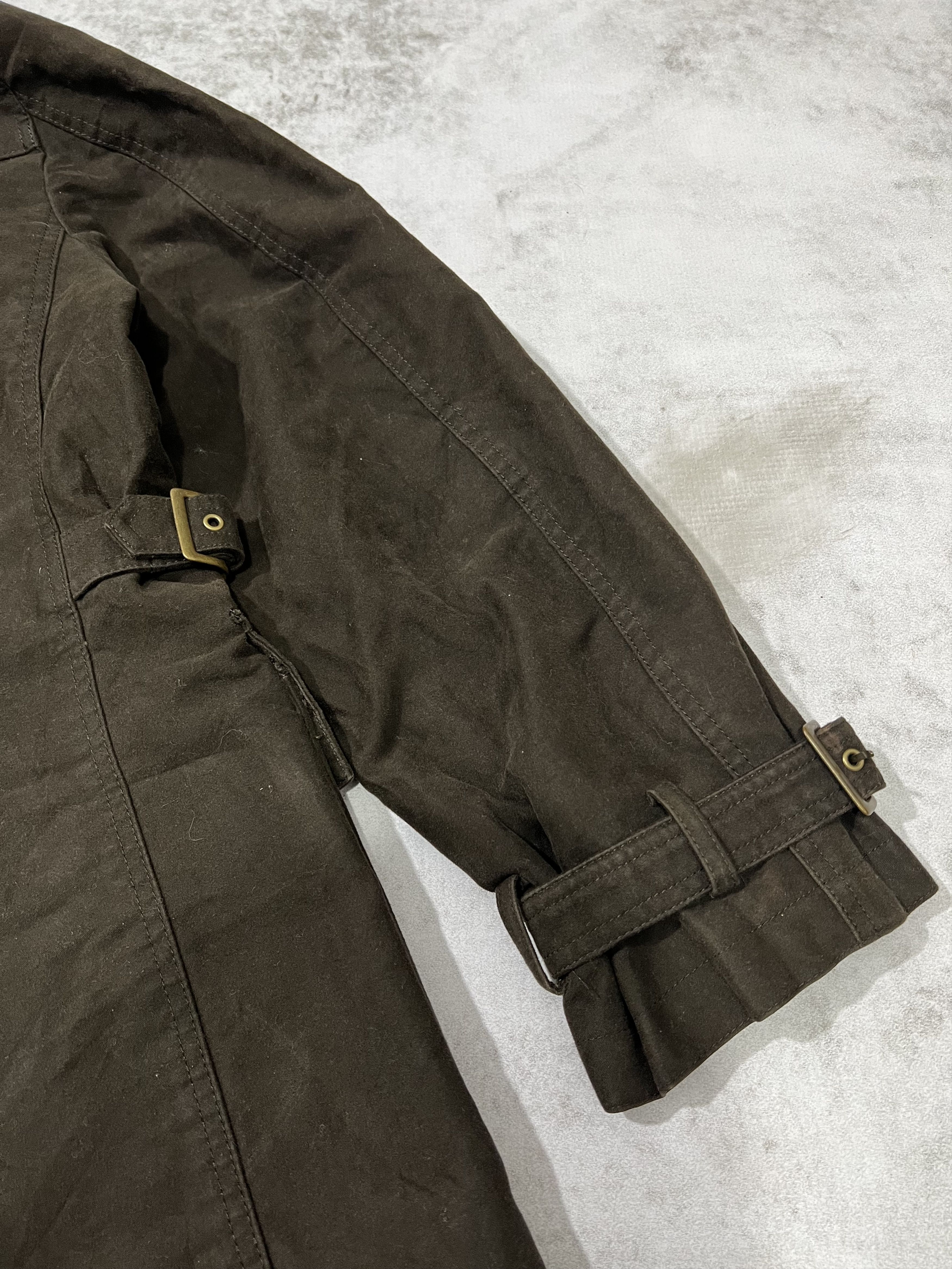 Tornado Mart 2000s Japanese Tornado Mart Fur Chore Belted Jacket y2k Size US L / EU 52-54 / 3 - 3 Thumbnail