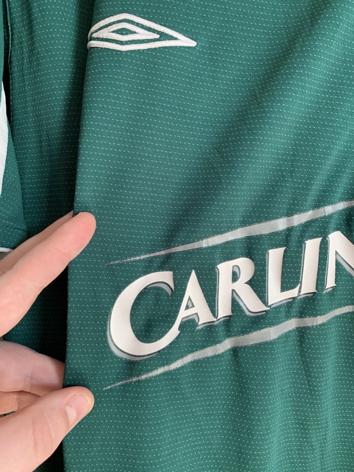 Umbro × Vintage Celtic Glasgow 2004 Away Football Shirt Vintage Umbro Soccer Size US L / EU 52-54 / 3 - 5 Thumbnail