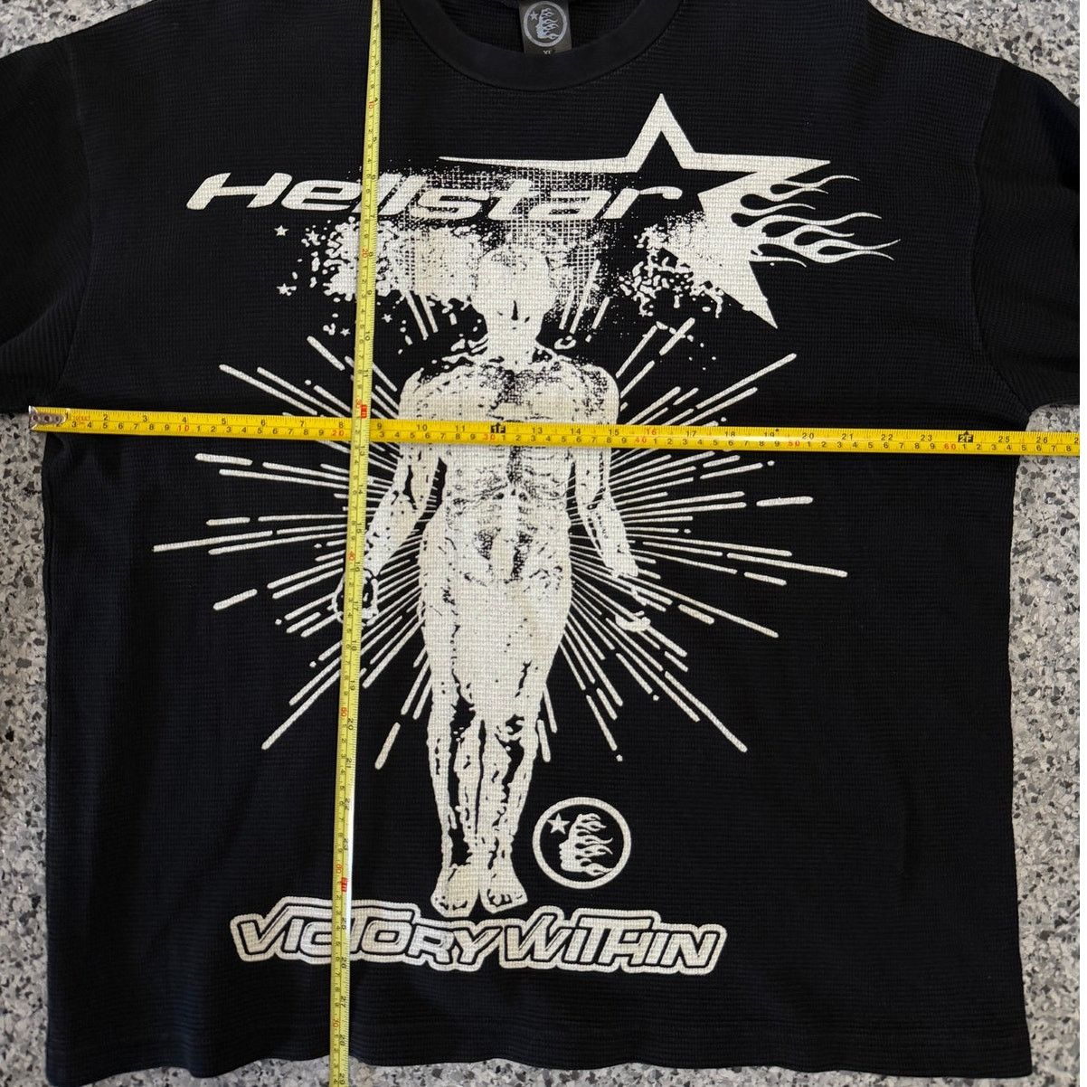 HELLSTAR Hellstar Studios Inner Star Long Sleeve Thermal Shirt Size US XL / EU 56 / 4 - 6 Thumbnail
