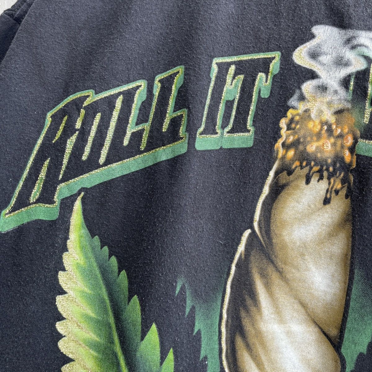 Other Streetwear Weeds Roll It Light It Big Printed TShirt Size US XL / EU 56 / 4 - 12 Thumbnail