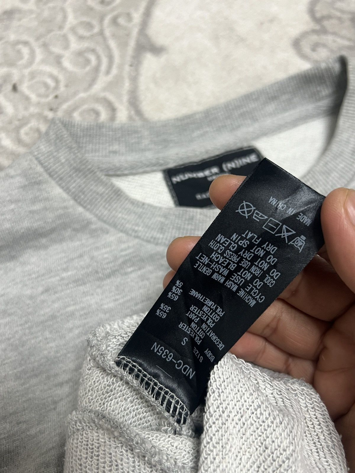 Designer × Japanese Brand × Number (N)ine NUMBER (N)INE JAPANESE BRAND SWEATSHIRT Size US S / EU 44-46 / 1 - 5 Thumbnail