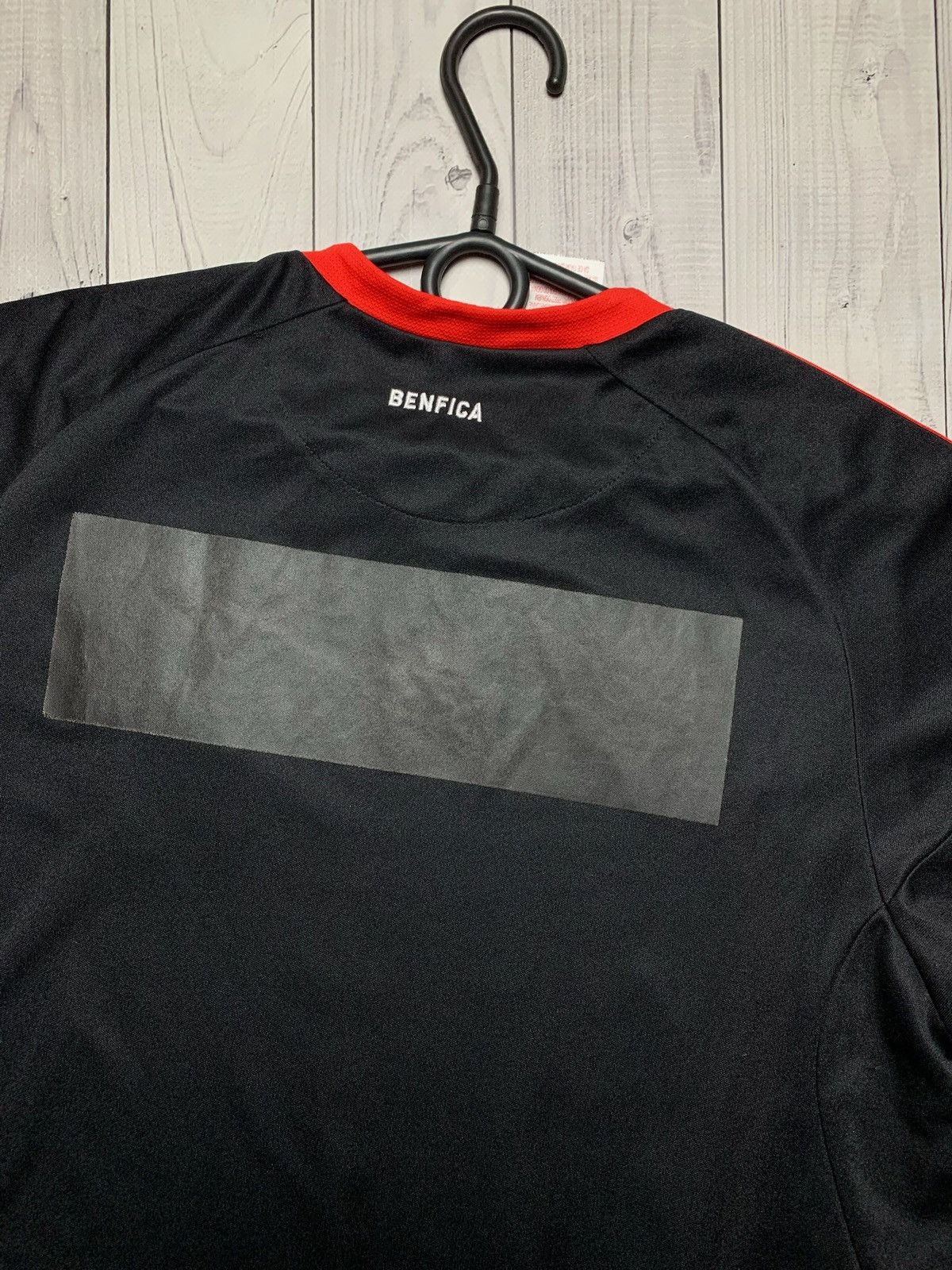 Adidas × Vintage Vintage adidas Benfica soccer jersey size S black rare Size US S / EU 44-46 / 1 - 8 Thumbnail