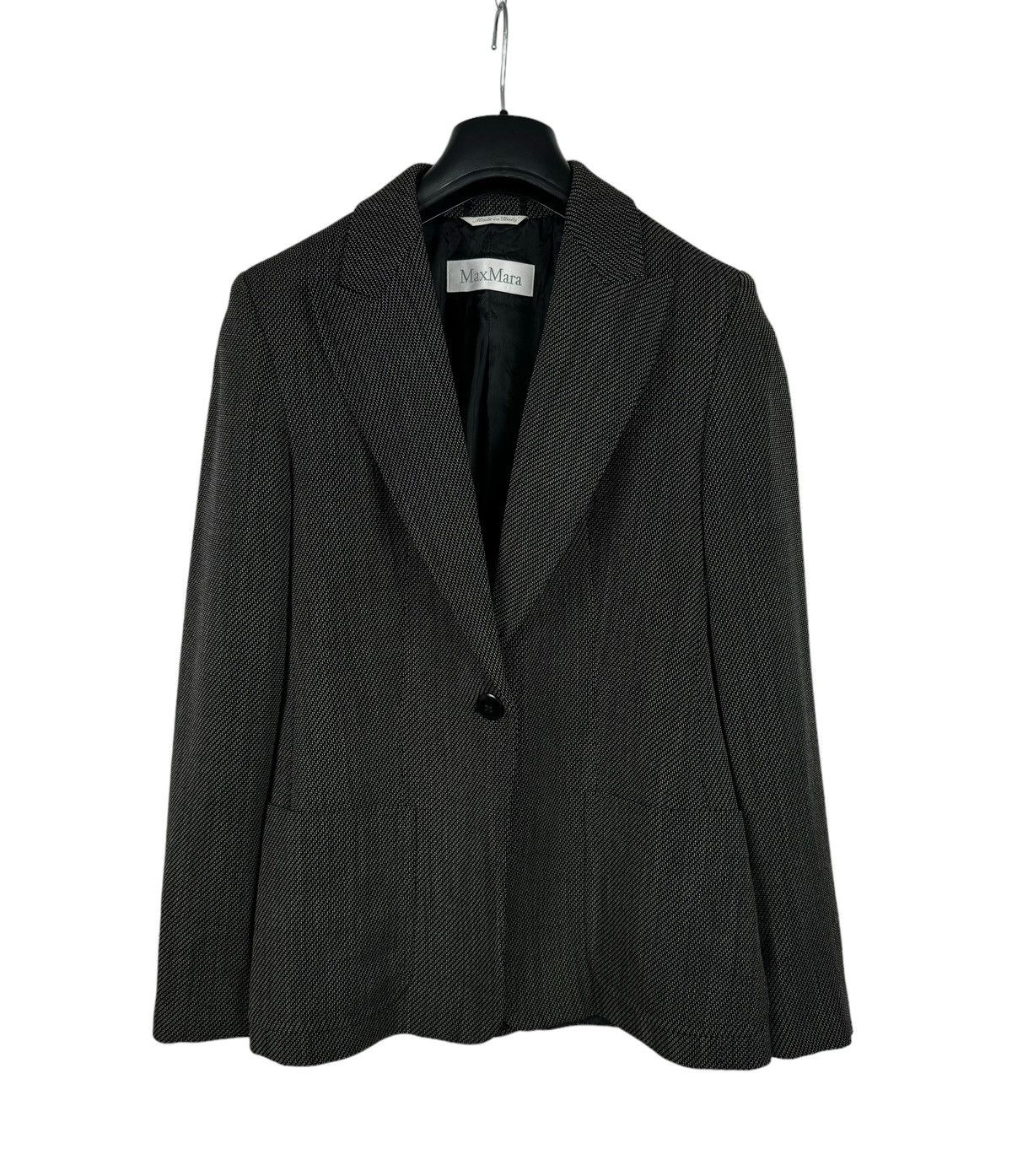 Max Mara Max Mara Lana Wool Blazer size IT40 US6 Size S / US 4 / IT 40 - 8 Thumbnail