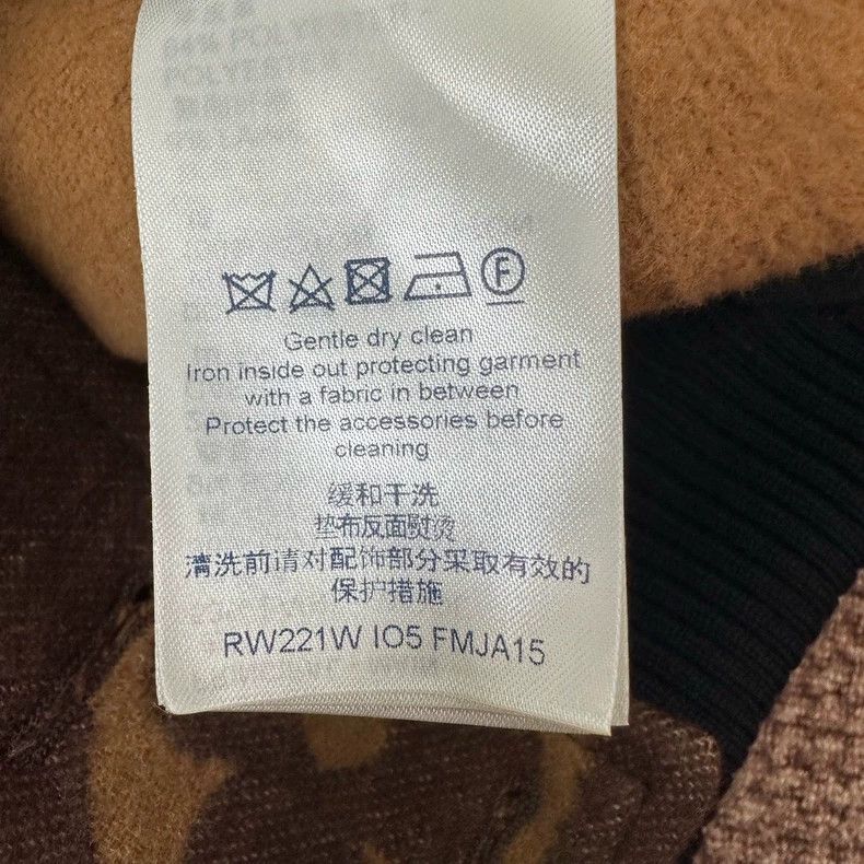 Louis Vuitton Louis Vuitton Tan Patchwork Baseball Jacket Size S / US 4 / IT 40 - 5 Thumbnail